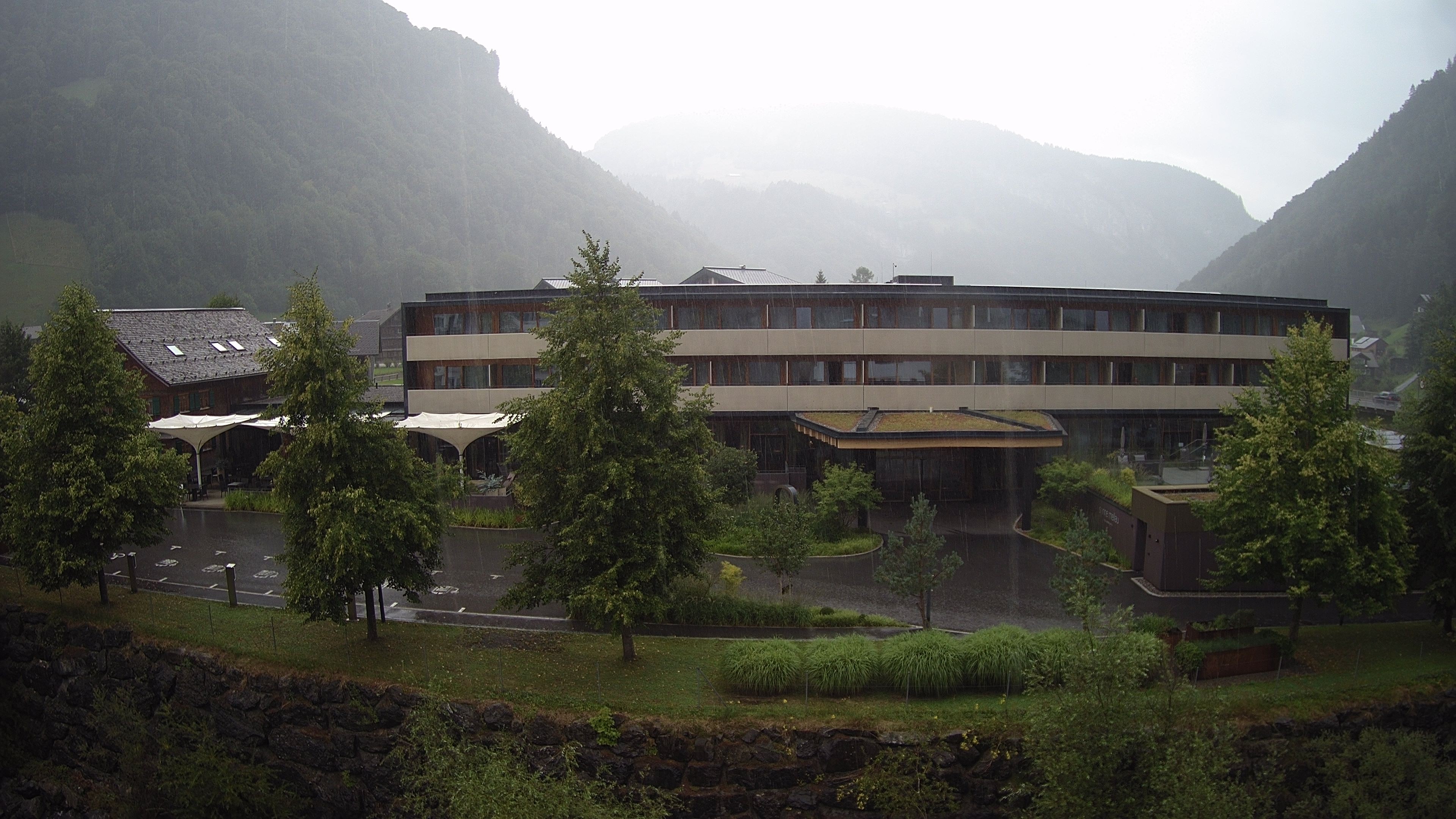 Archiv Foto Webcam Hotel Sonne in Mellau