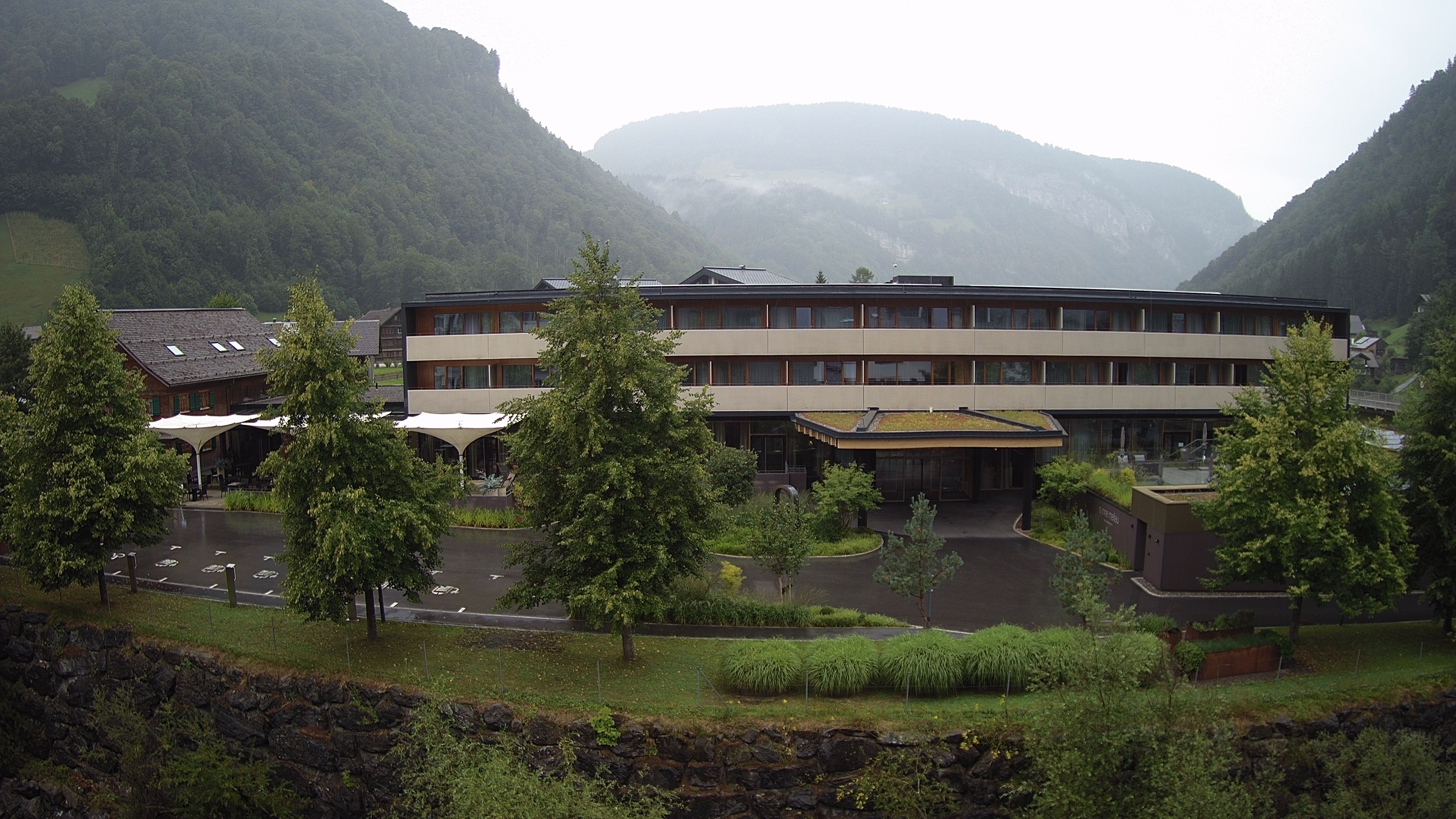 Archiv Foto Webcam Hotel Sonne in Mellau