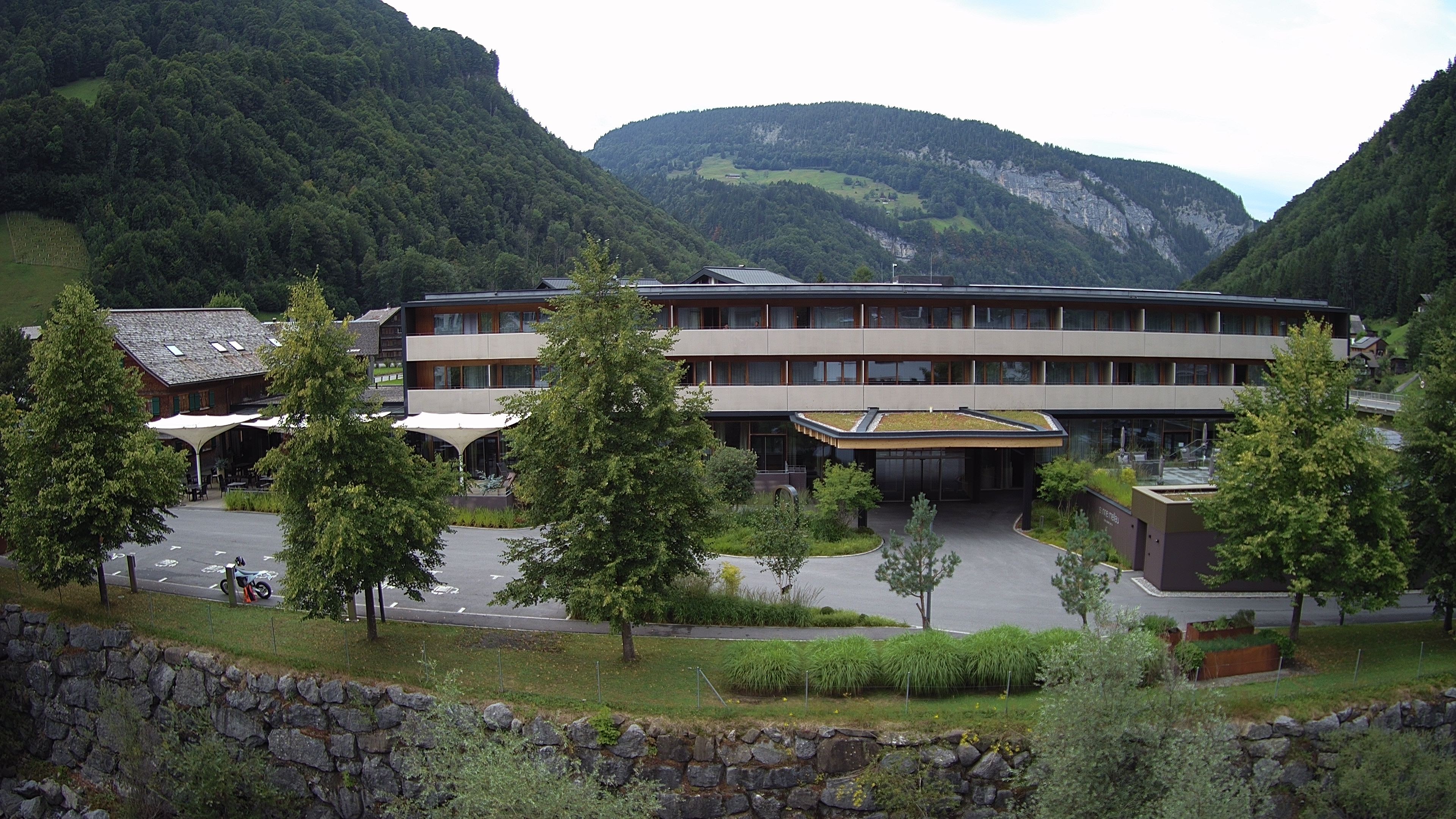 Archiv Foto Webcam Hotel Sonne in Mellau
