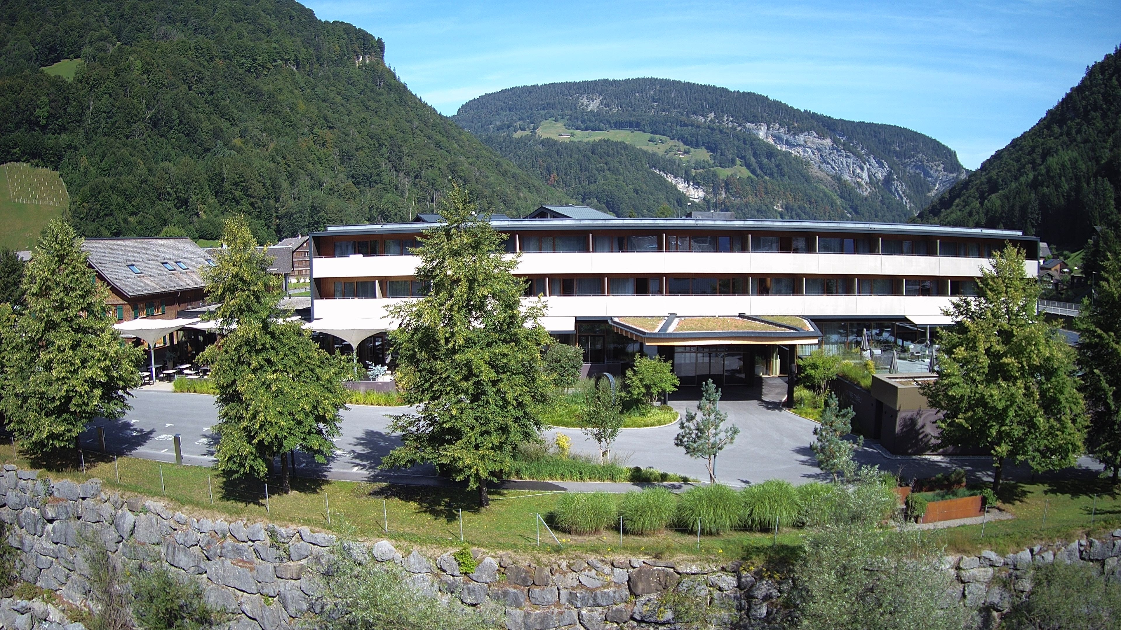 Archiv Foto Webcam Hotel Sonne in Mellau