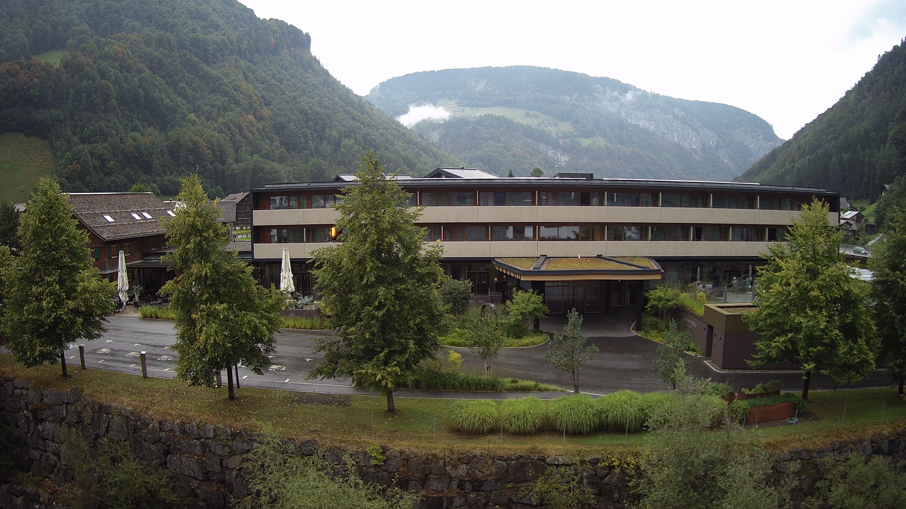 Archiv Foto Webcam Hotel Sonne in Mellau