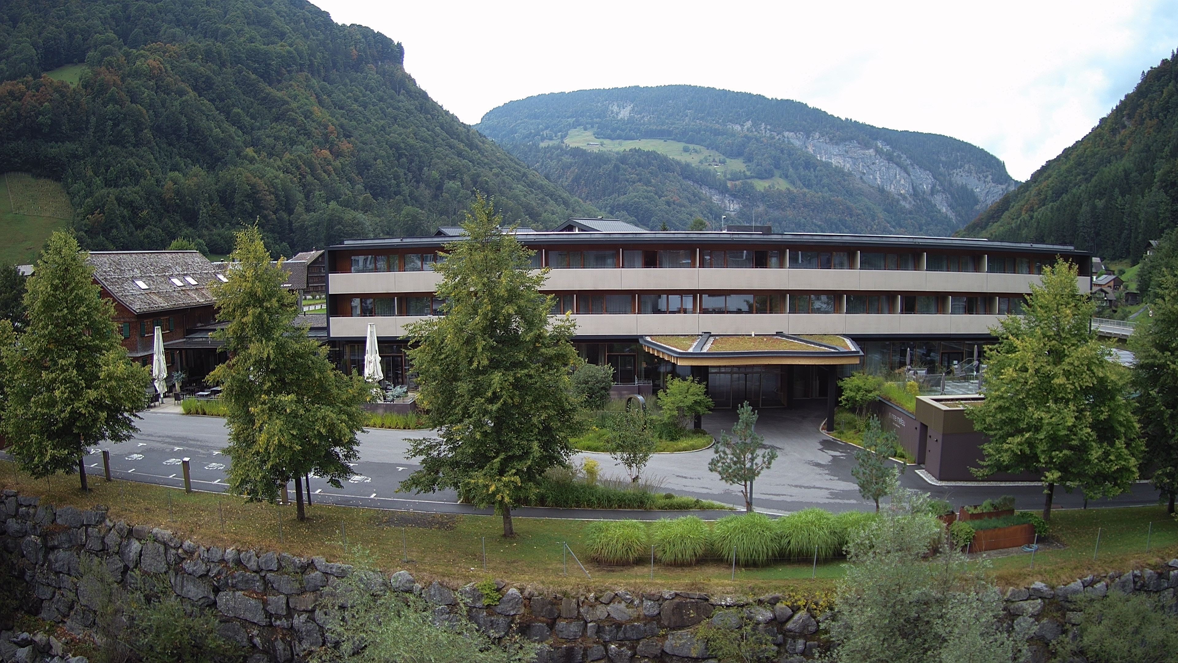 Archiv Foto Webcam Hotel Sonne in Mellau
