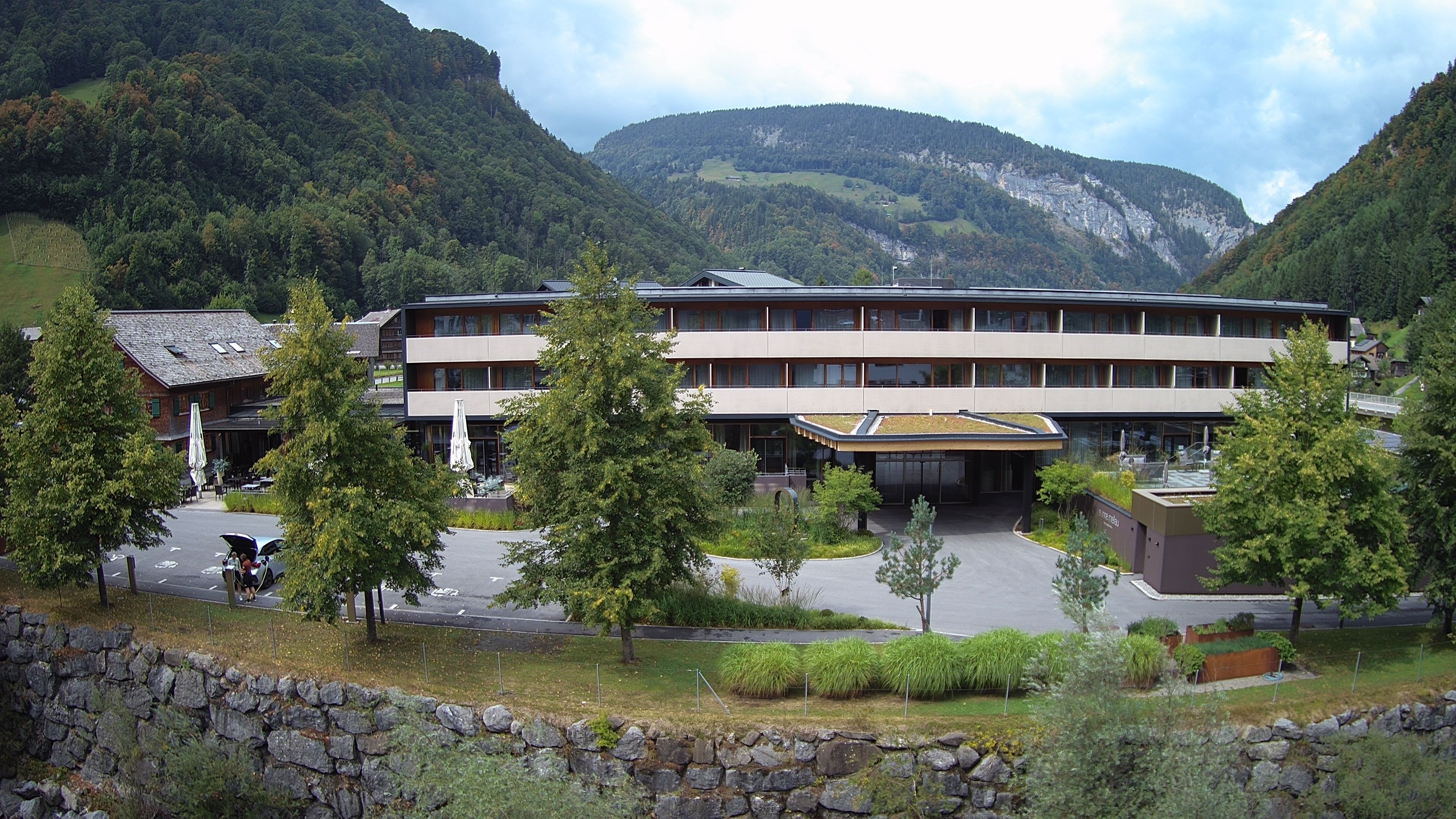 Archiv Foto Webcam Hotel Sonne in Mellau