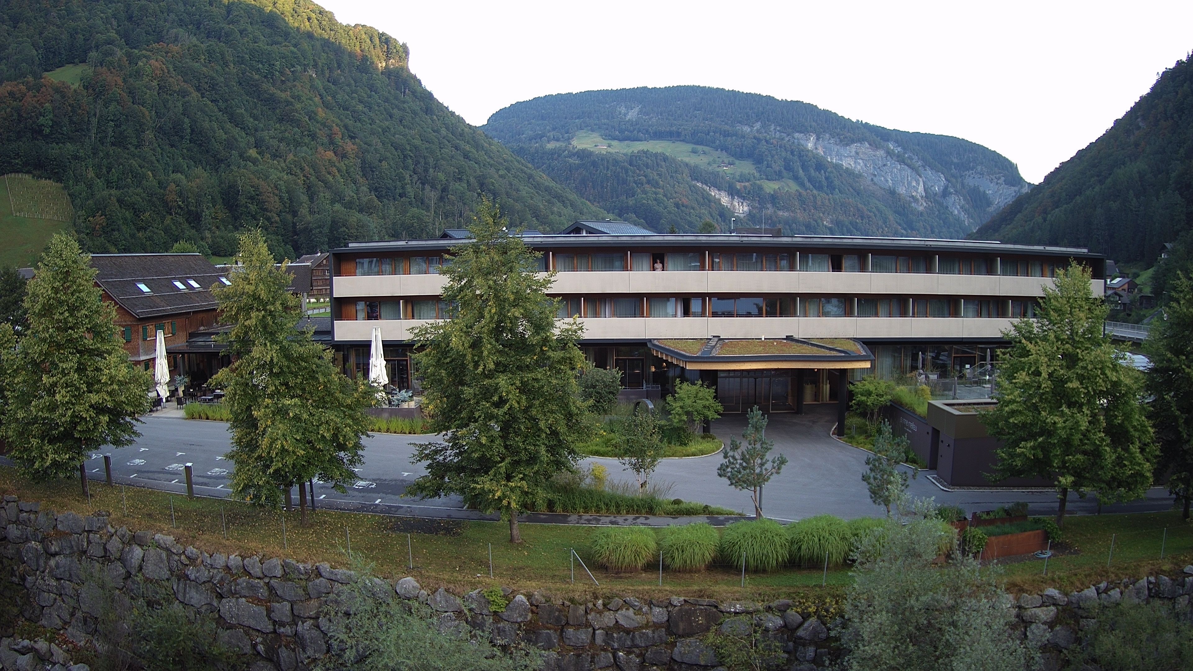 Archiv Foto Webcam Hotel Sonne in Mellau