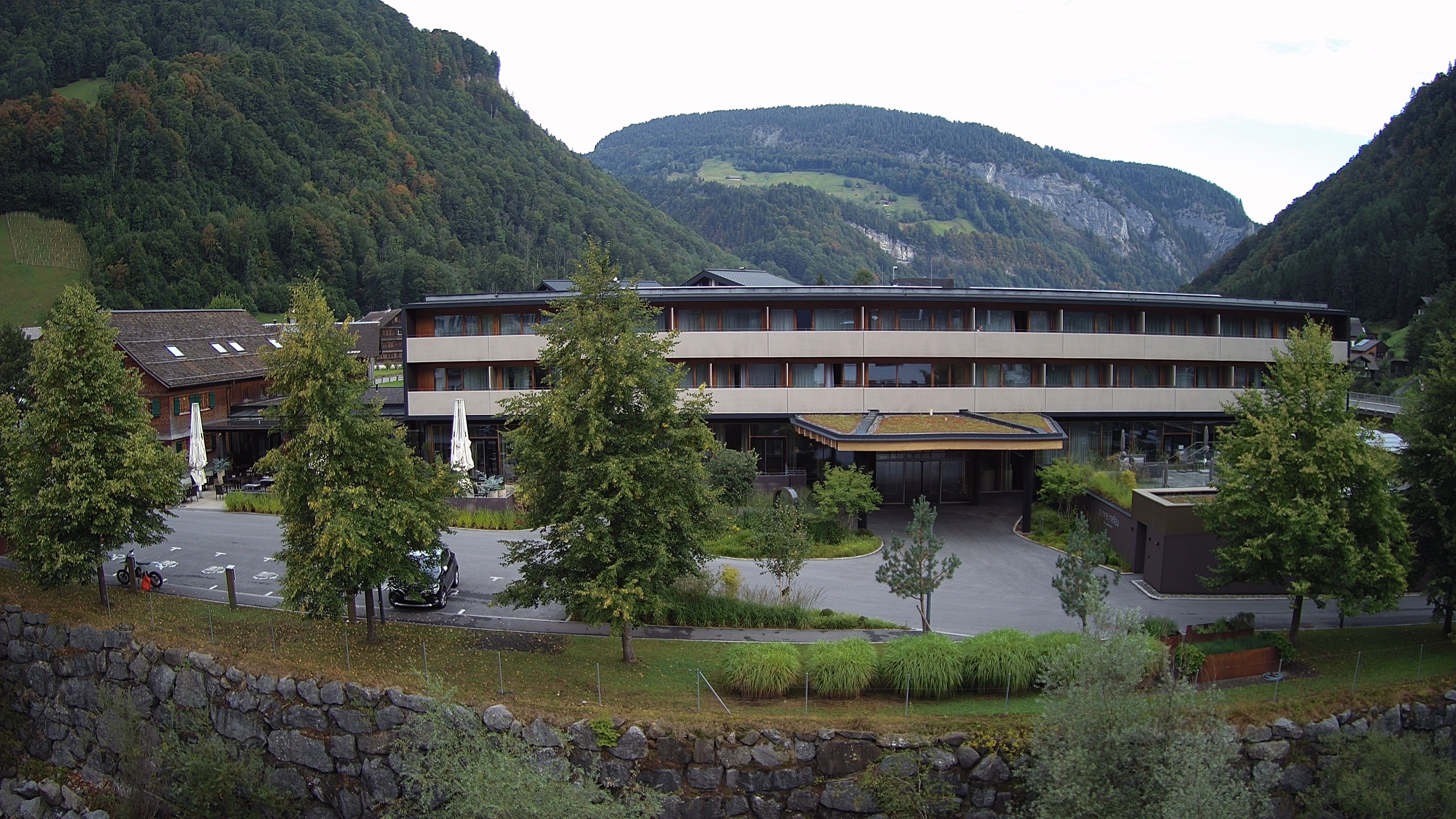 Archiv Foto Webcam Hotel Sonne in Mellau