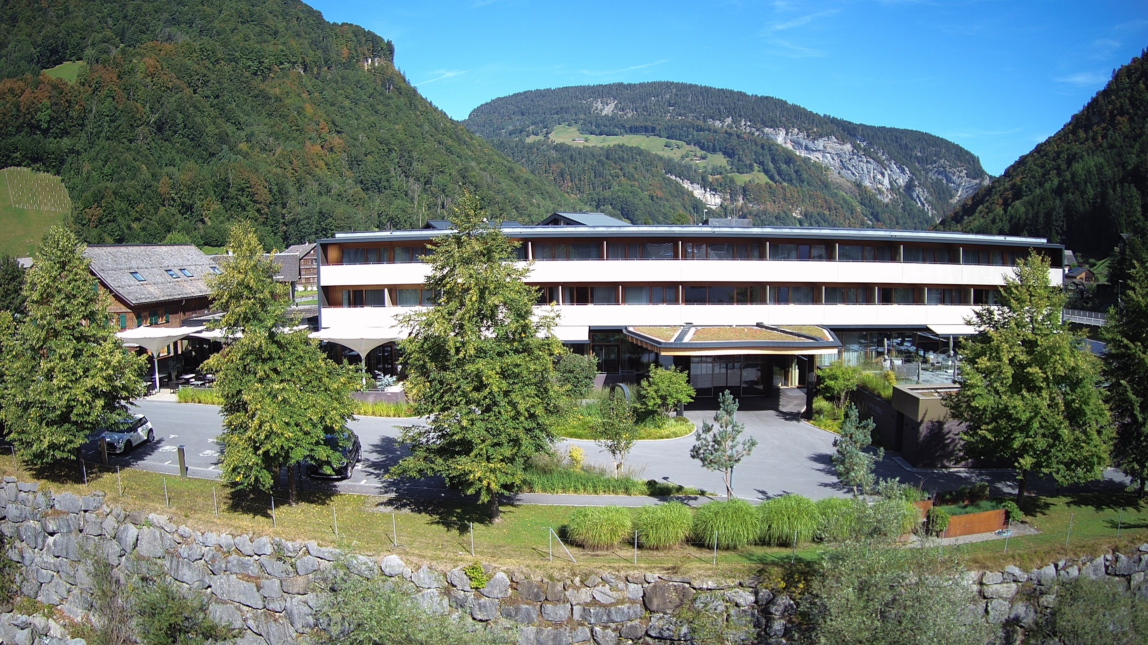 Archiv Foto Webcam Hotel Sonne in Mellau