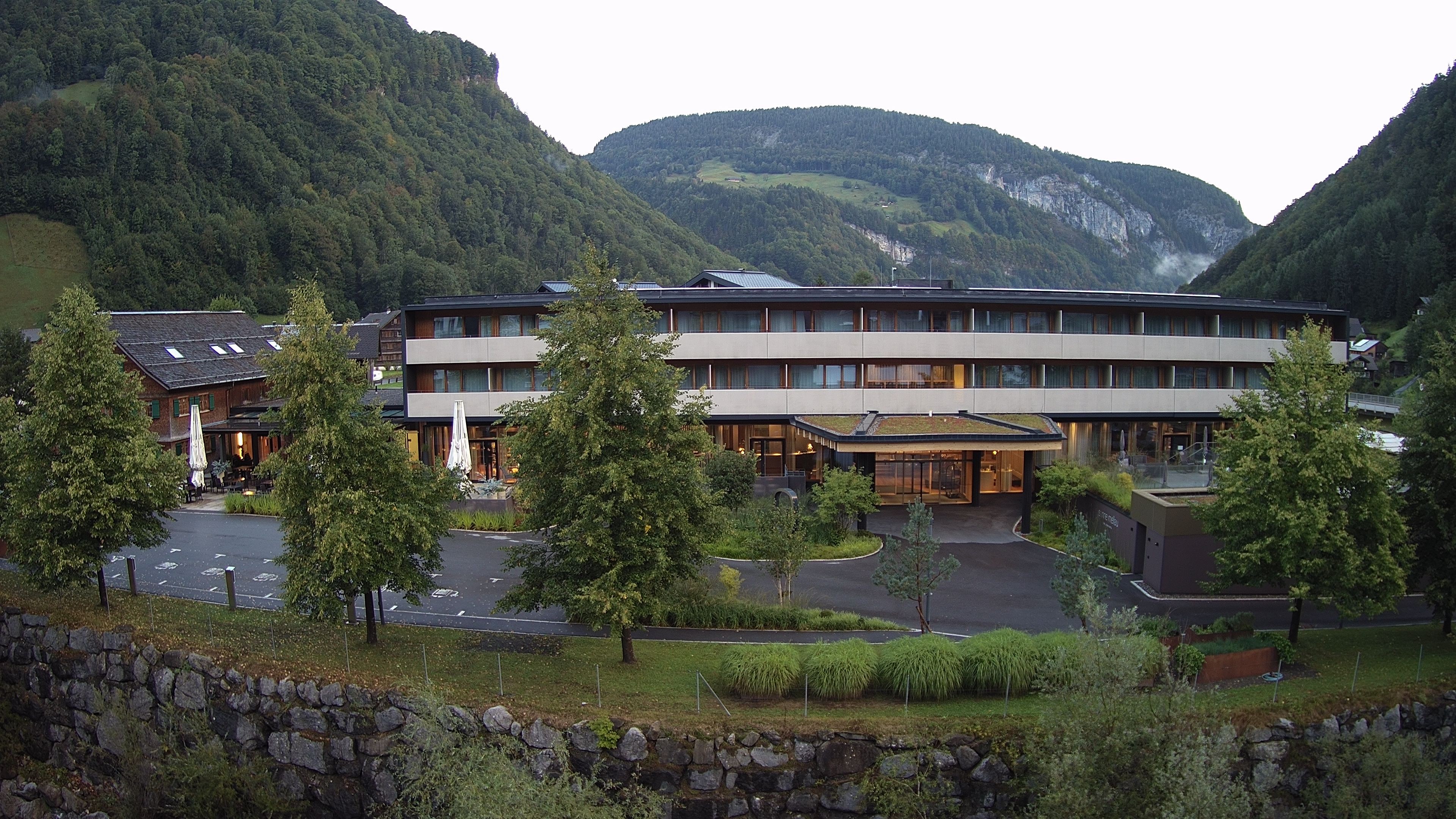 Archiv Foto Webcam Hotel Sonne in Mellau