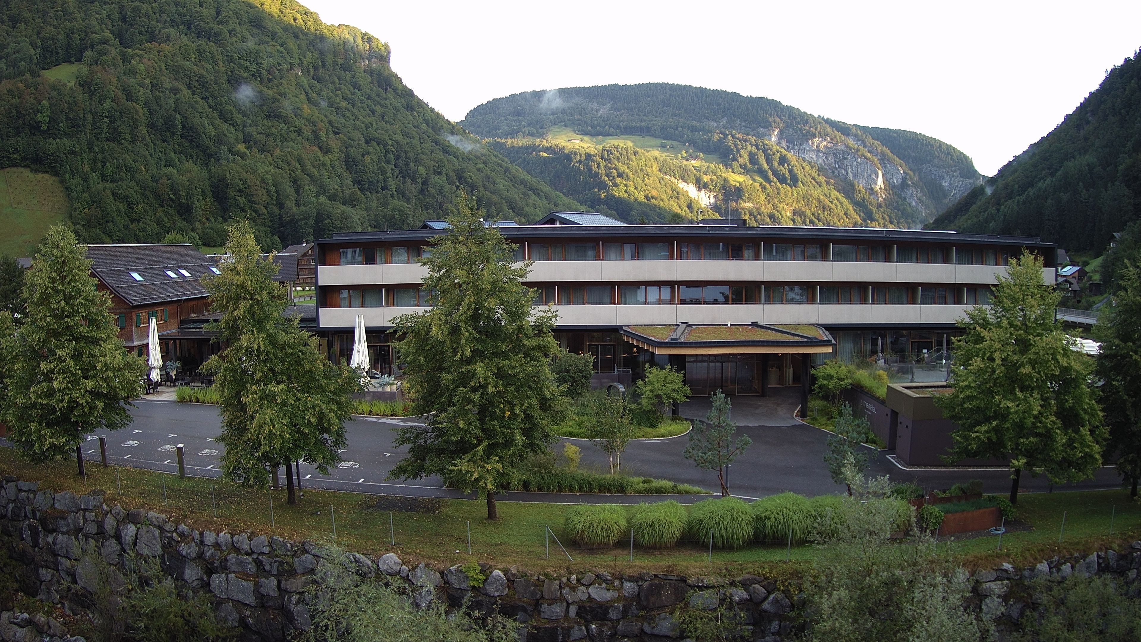 Archiv Foto Webcam Hotel Sonne in Mellau
