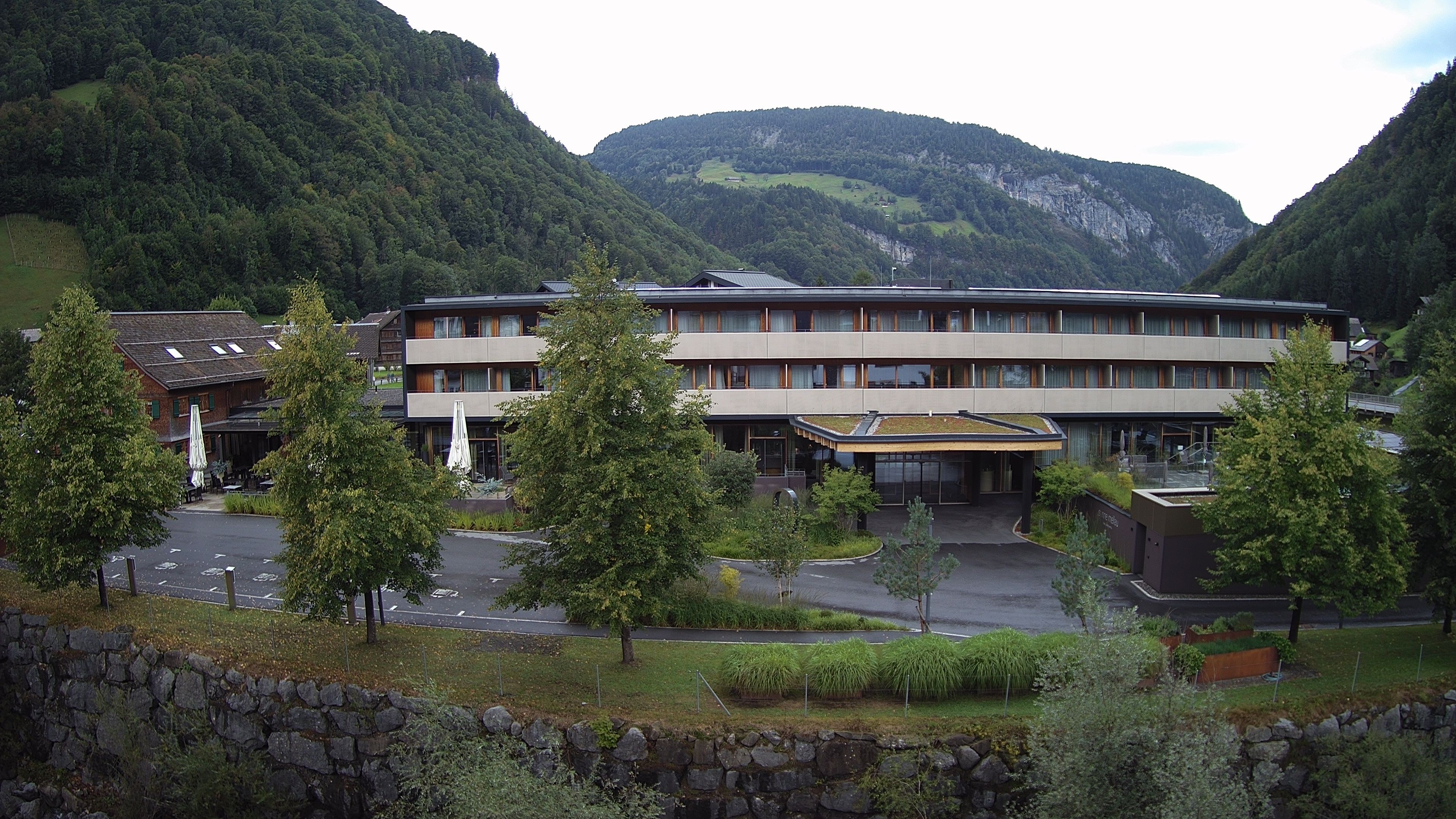 Archiv Foto Webcam Hotel Sonne in Mellau