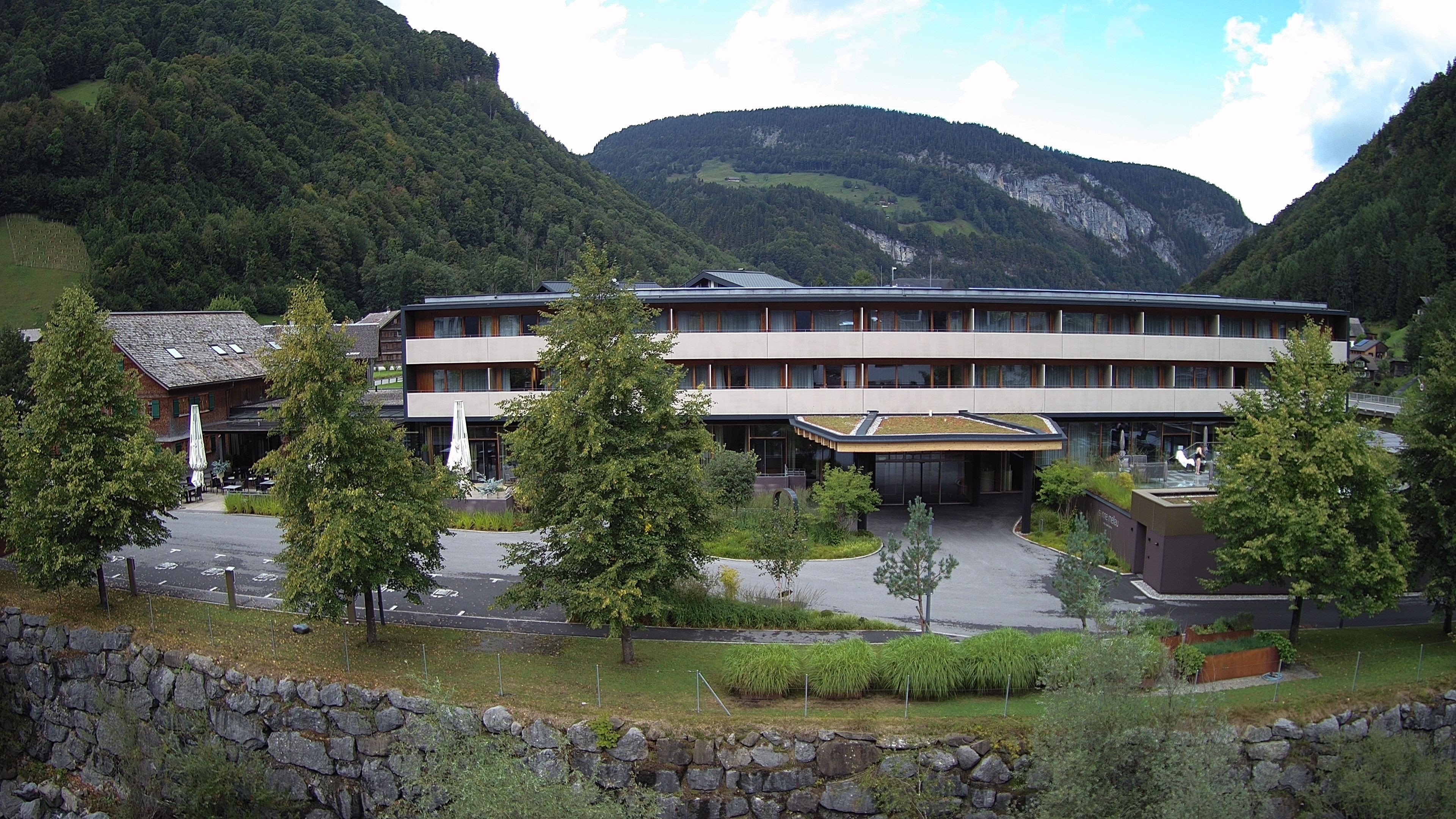 Archiv Foto Webcam Hotel Sonne in Mellau