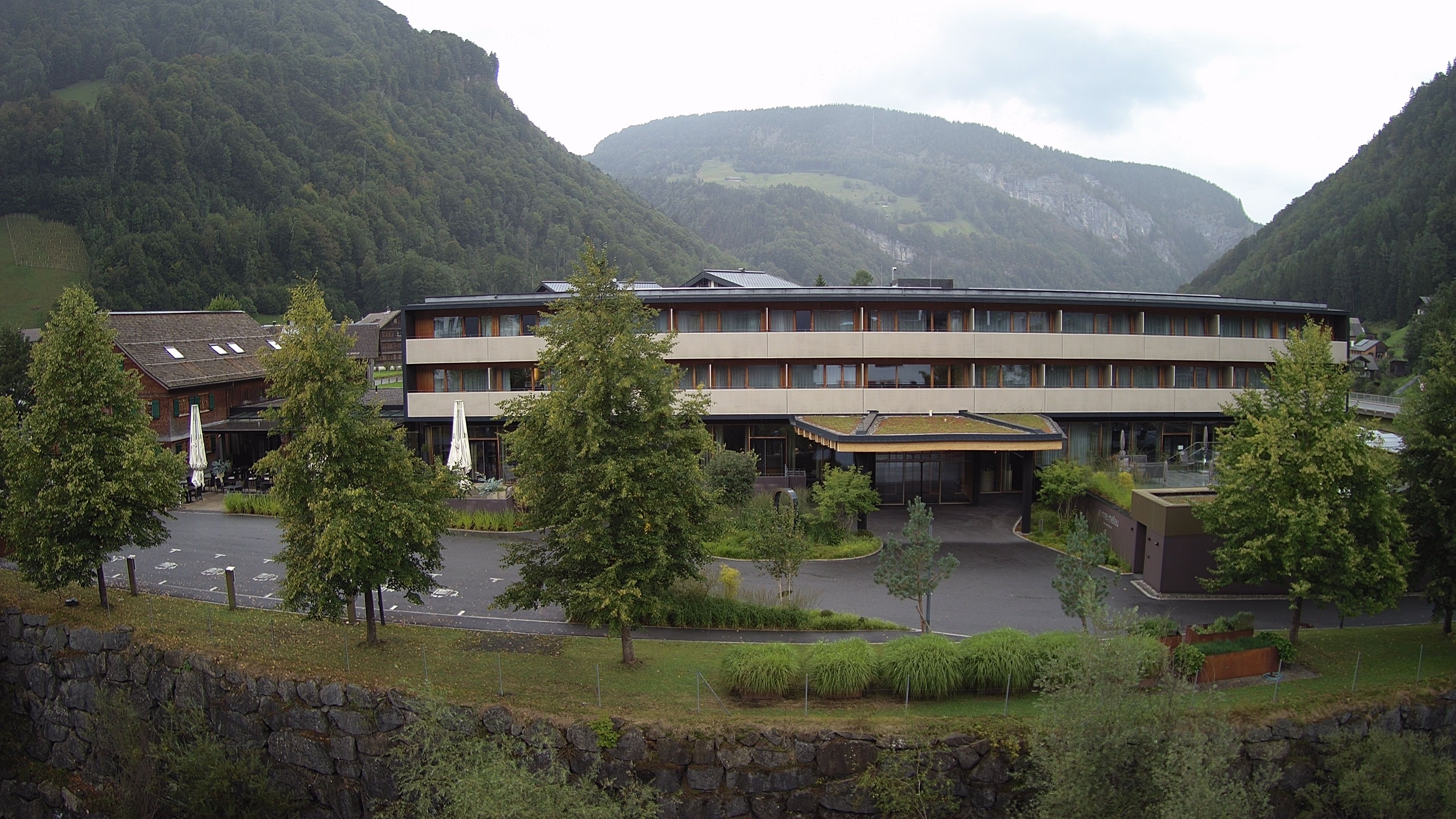 Archiv Foto Webcam Hotel Sonne in Mellau