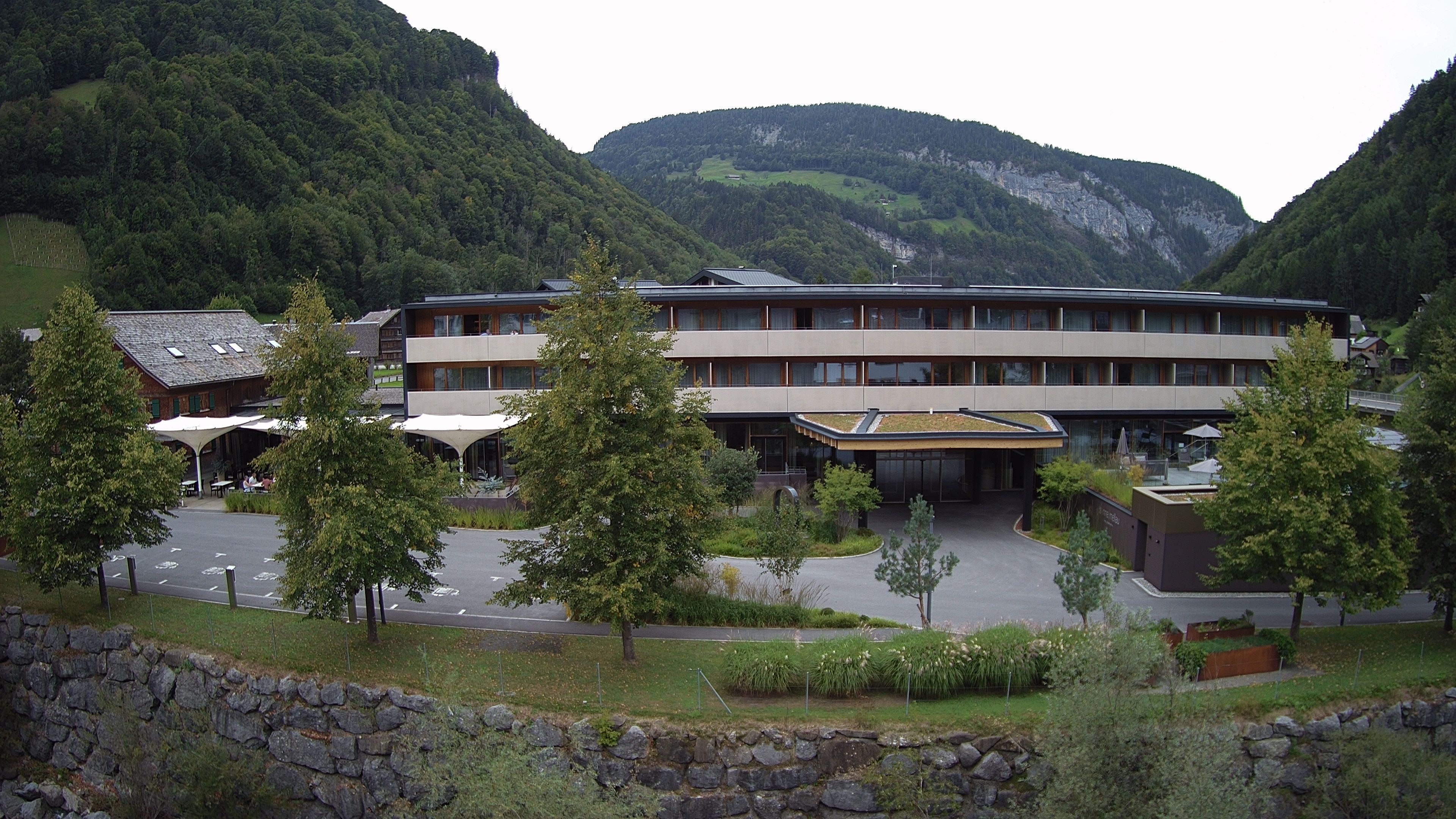 Archiv Foto Webcam Hotel Sonne in Mellau