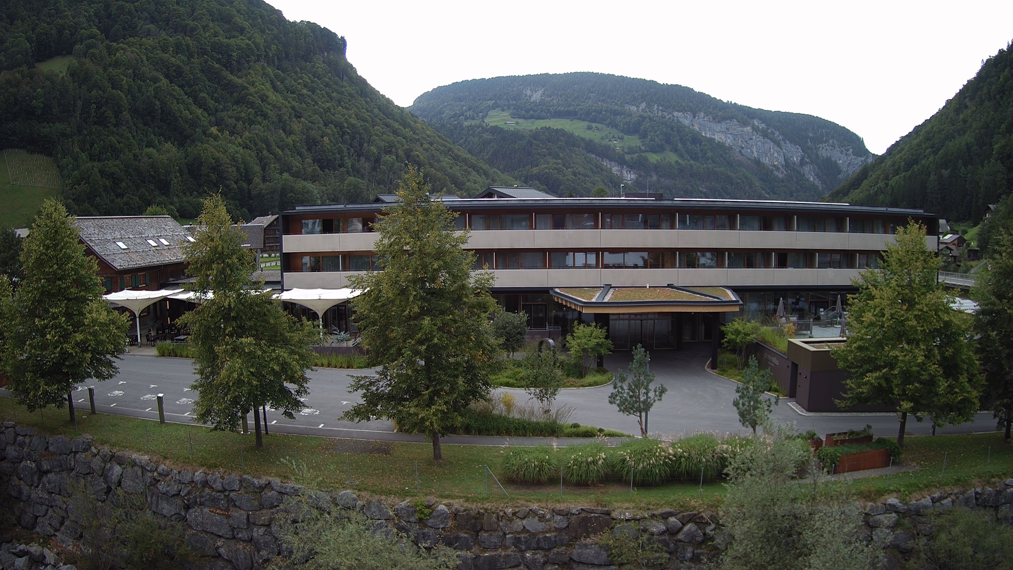 Archiv Foto Webcam Hotel Sonne in Mellau