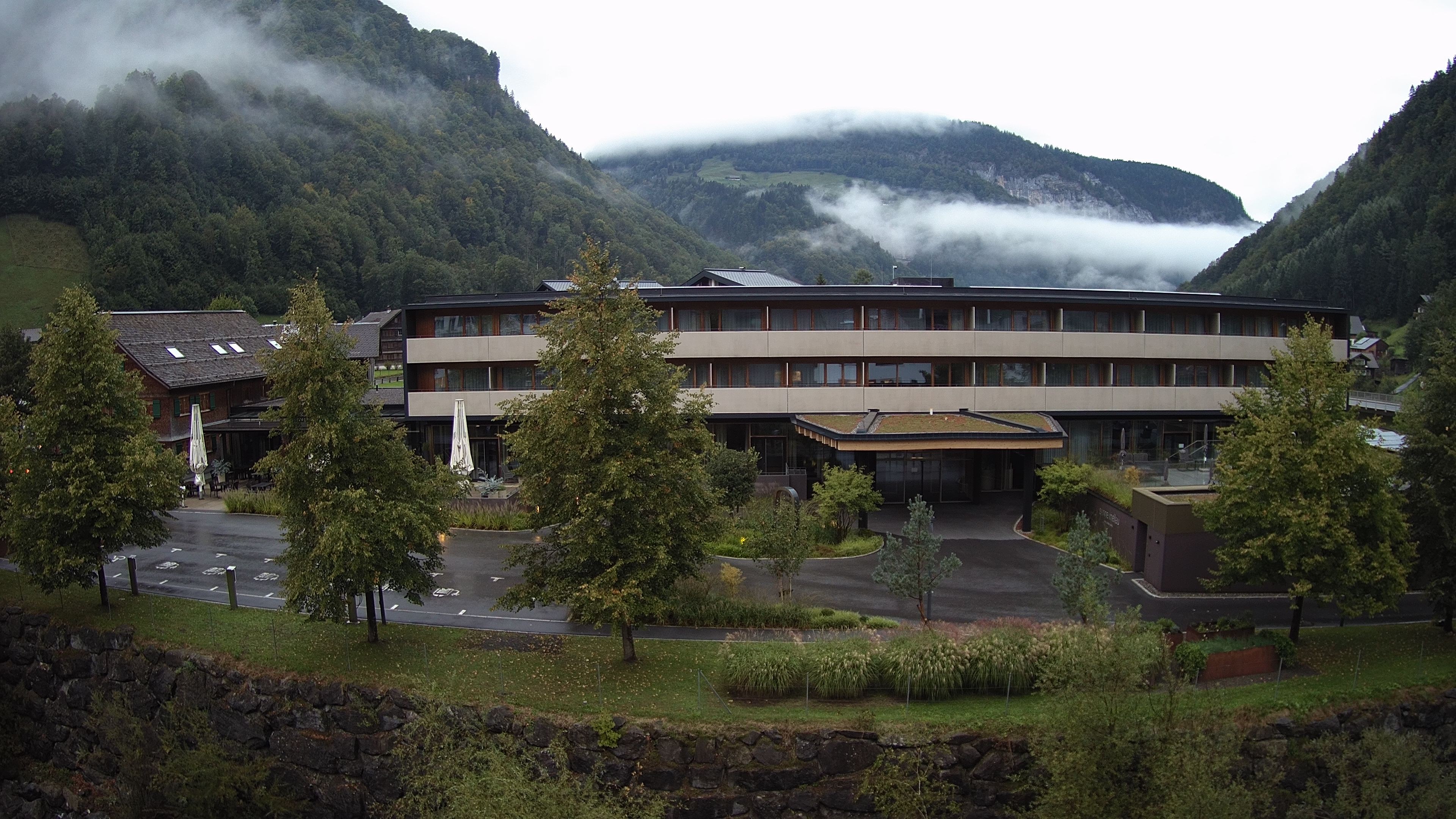Archiv Foto Webcam Hotel Sonne in Mellau