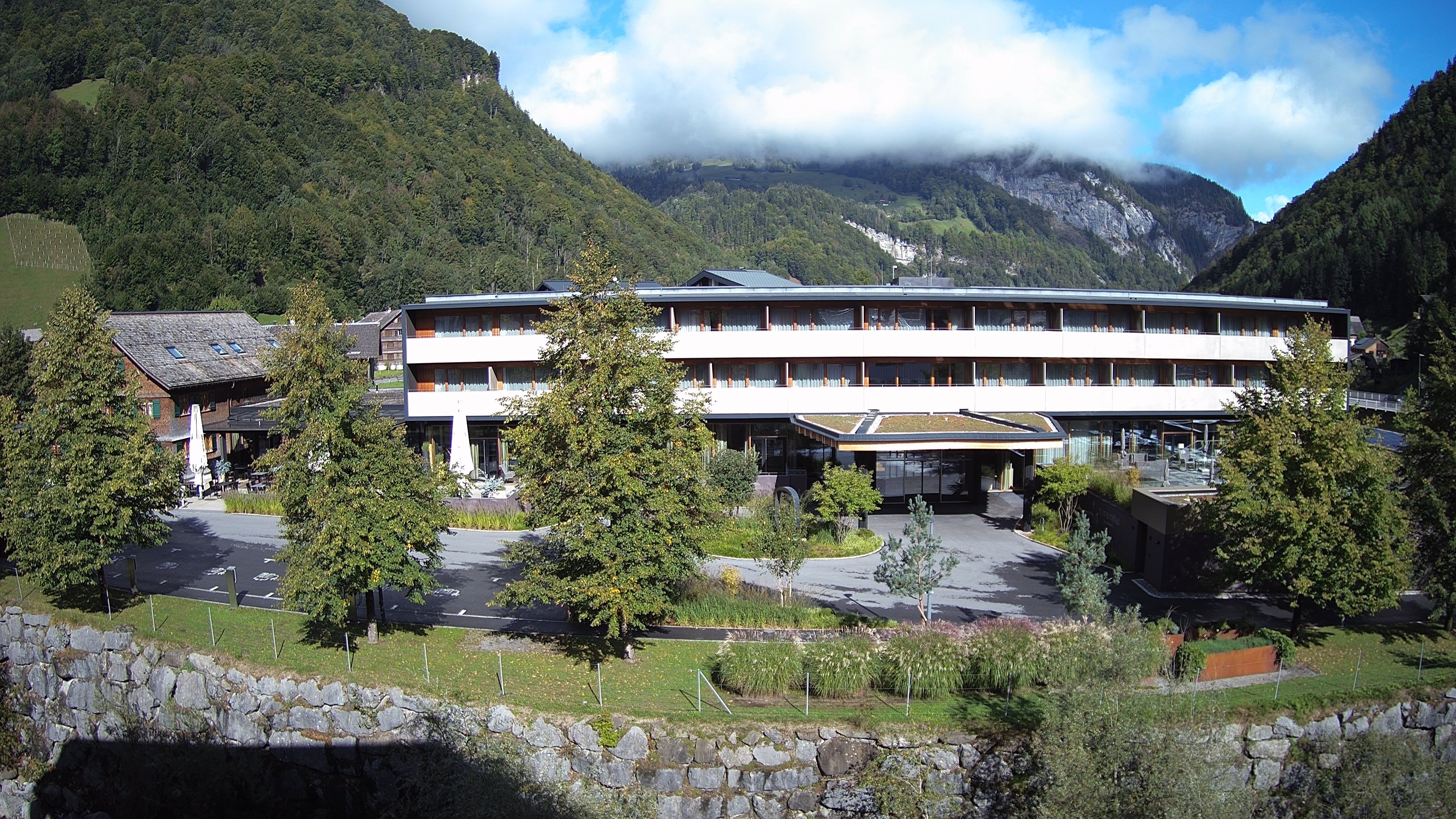 Archiv Foto Webcam Hotel Sonne in Mellau