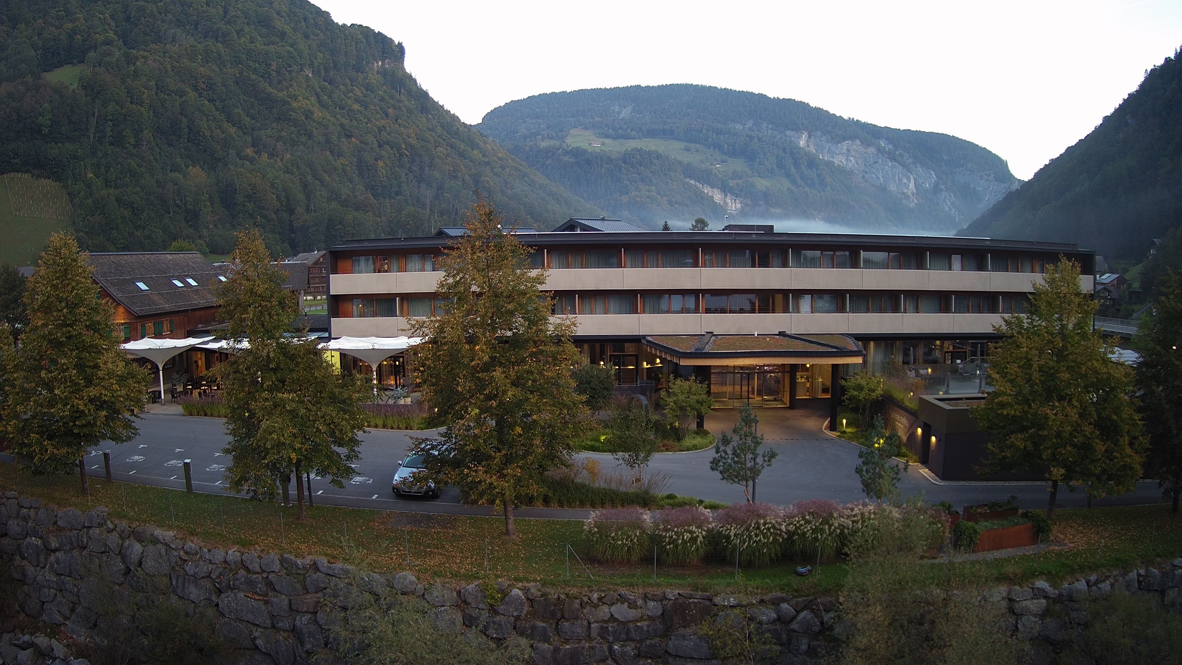 Archiv Foto Webcam Hotel Sonne in Mellau