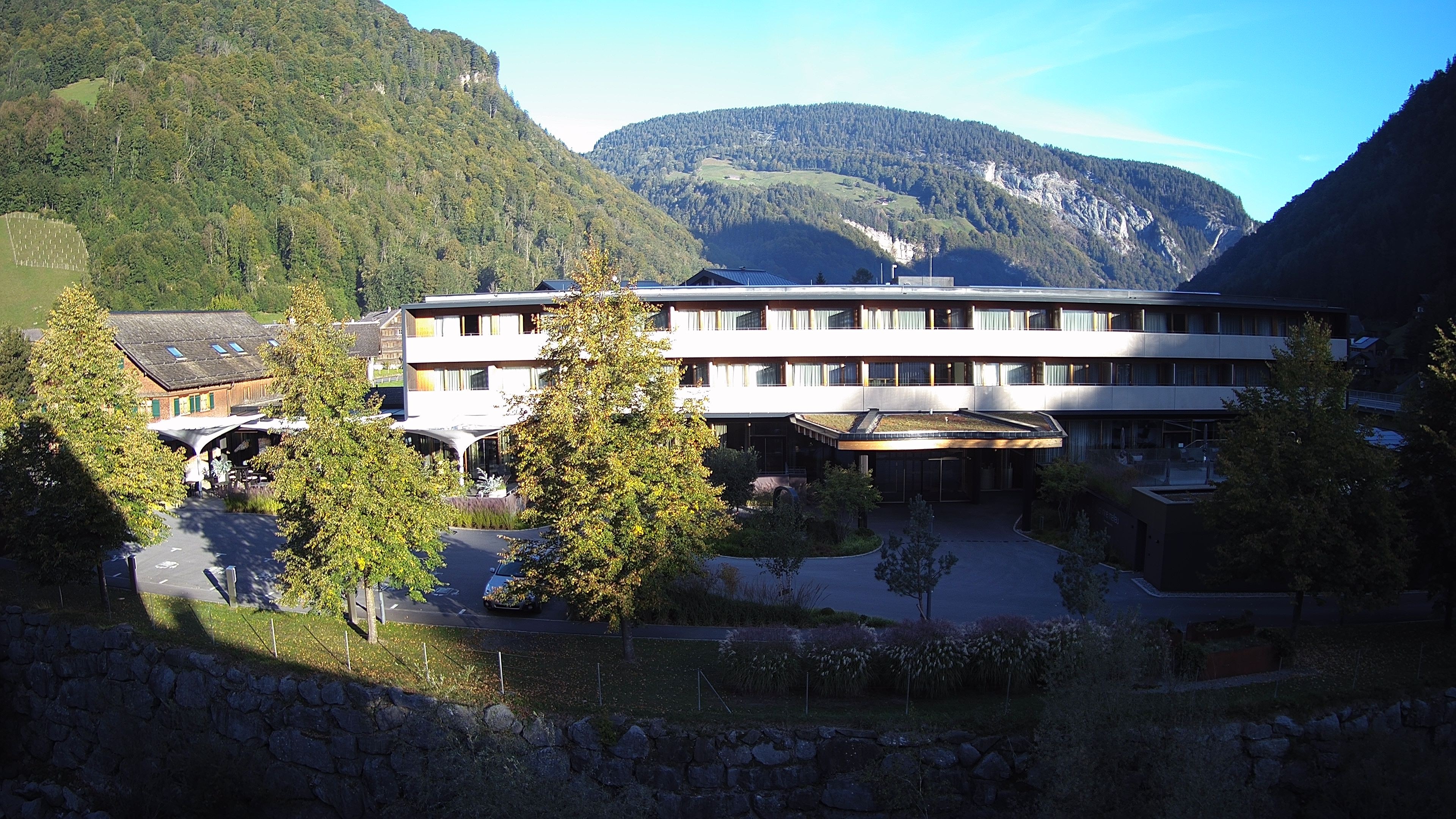 Archiv Foto Webcam Hotel Sonne in Mellau