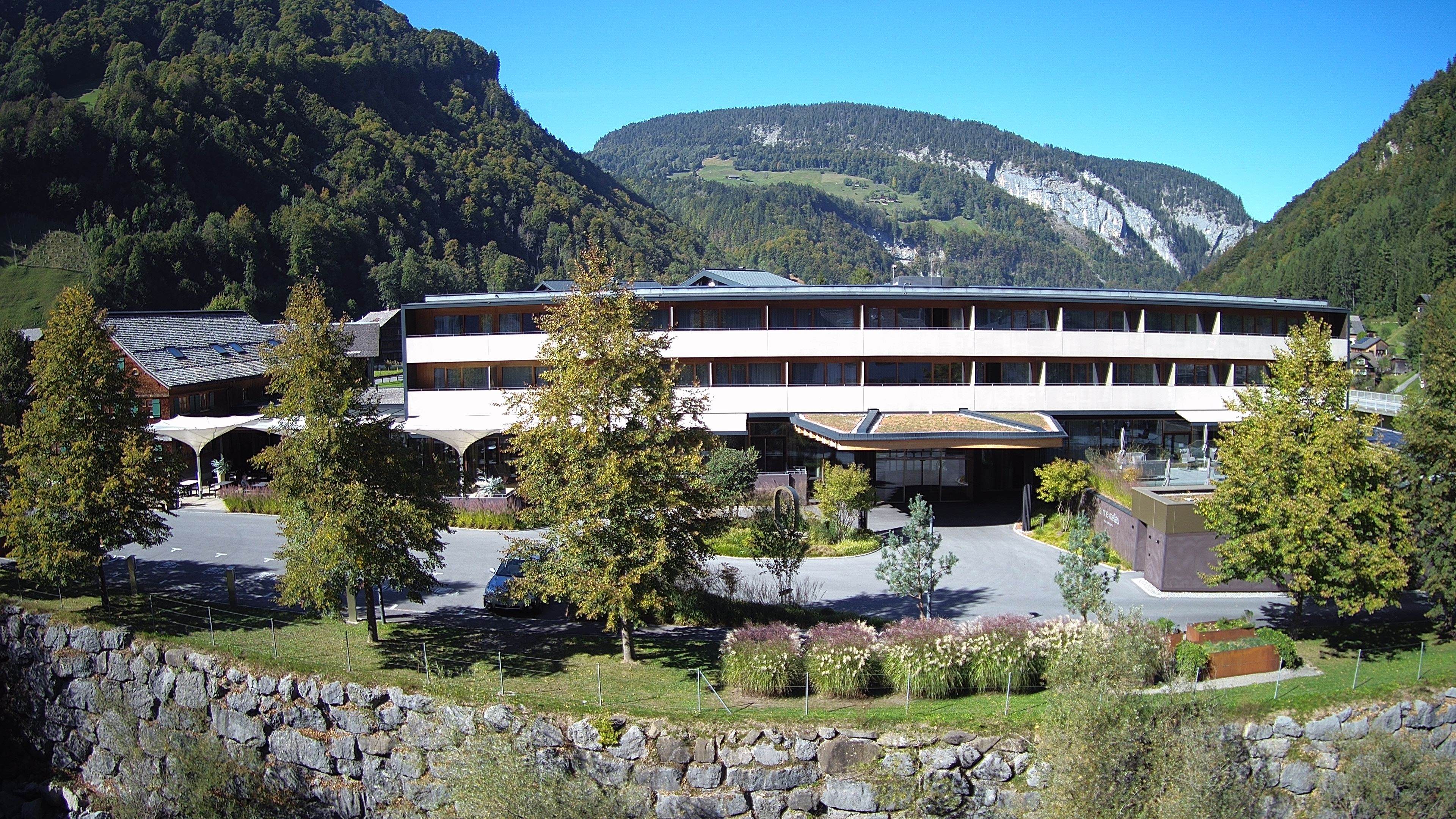 Archiv Foto Webcam Hotel Sonne in Mellau