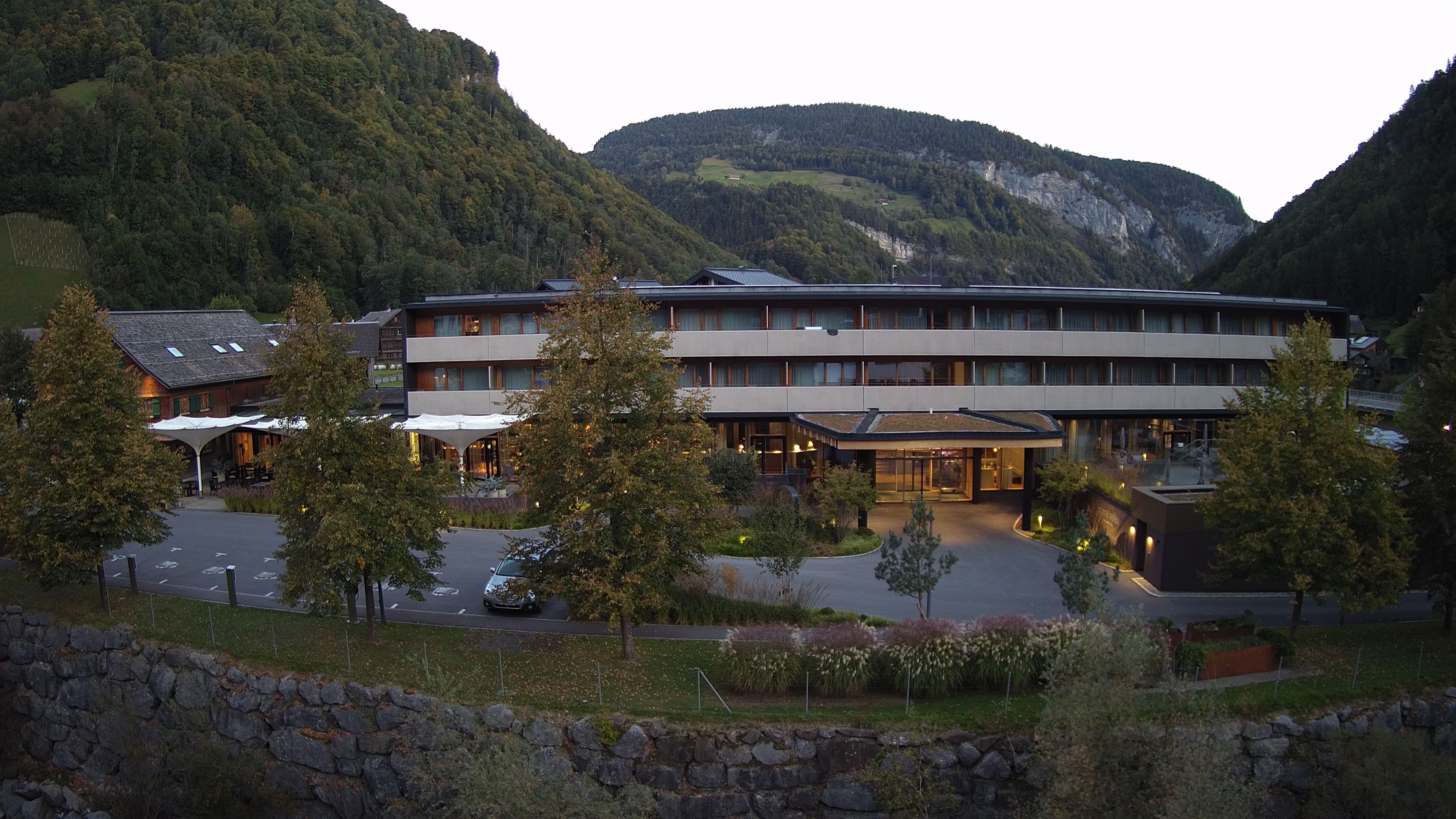 Archiv Foto Webcam Hotel Sonne in Mellau