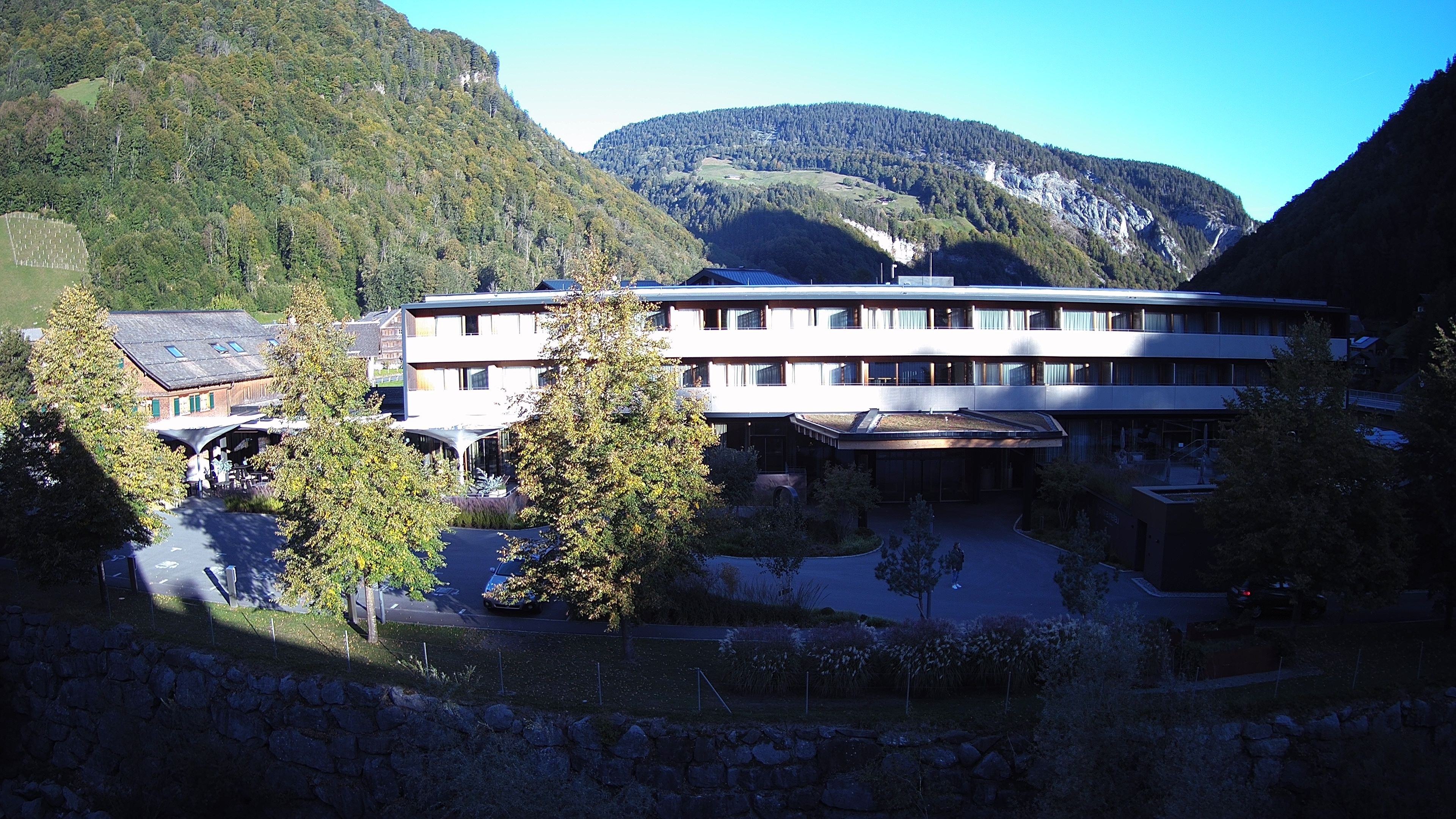 Archiv Foto Webcam Hotel Sonne in Mellau