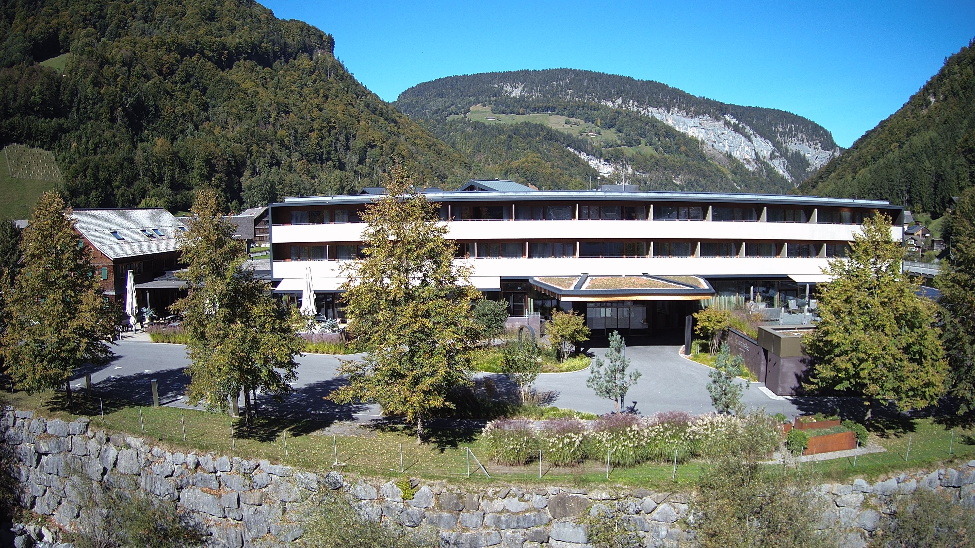 Archiv Foto Webcam Hotel Sonne in Mellau