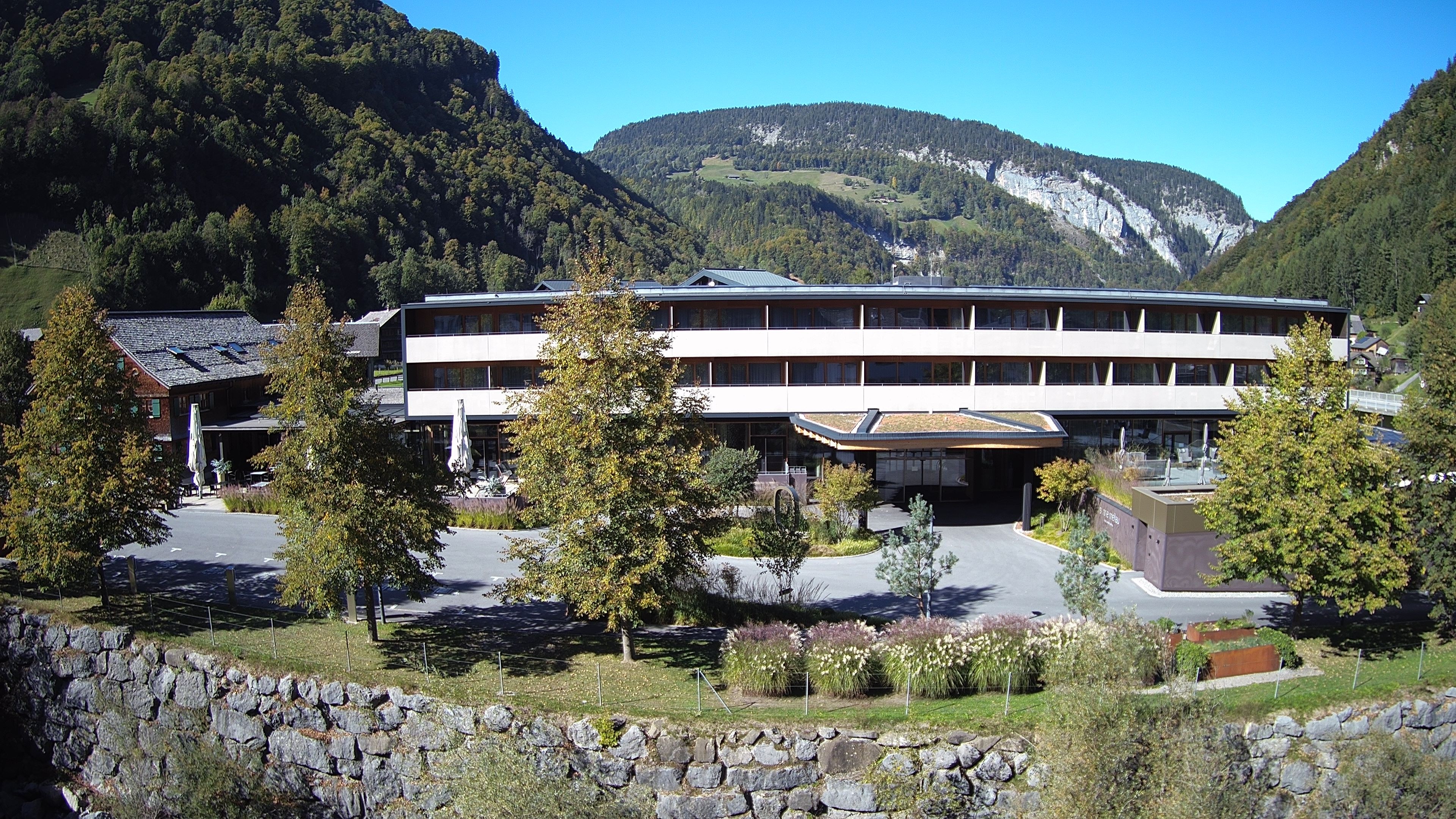 Archiv Foto Webcam Hotel Sonne in Mellau