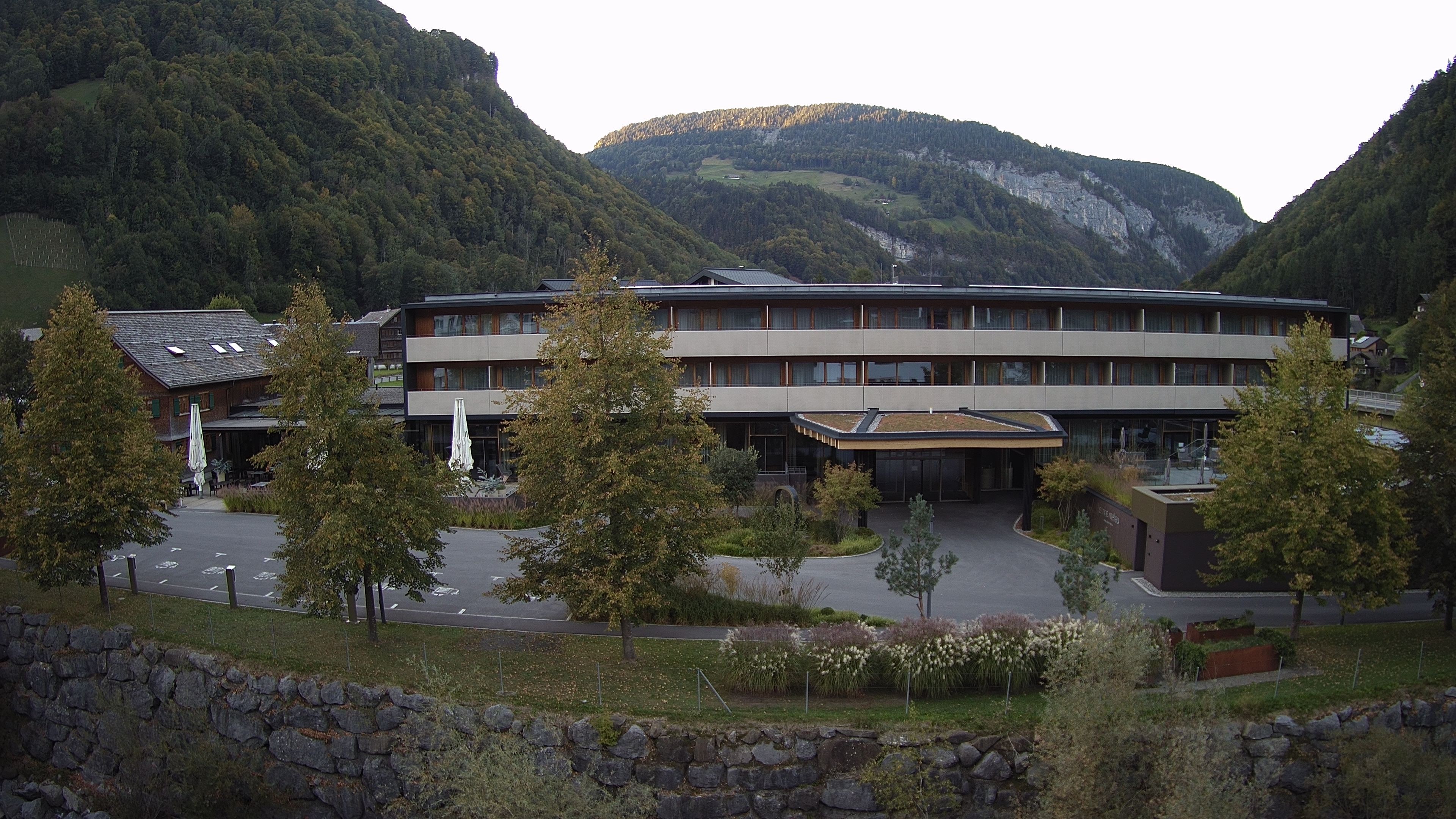 Archiv Foto Webcam Hotel Sonne in Mellau