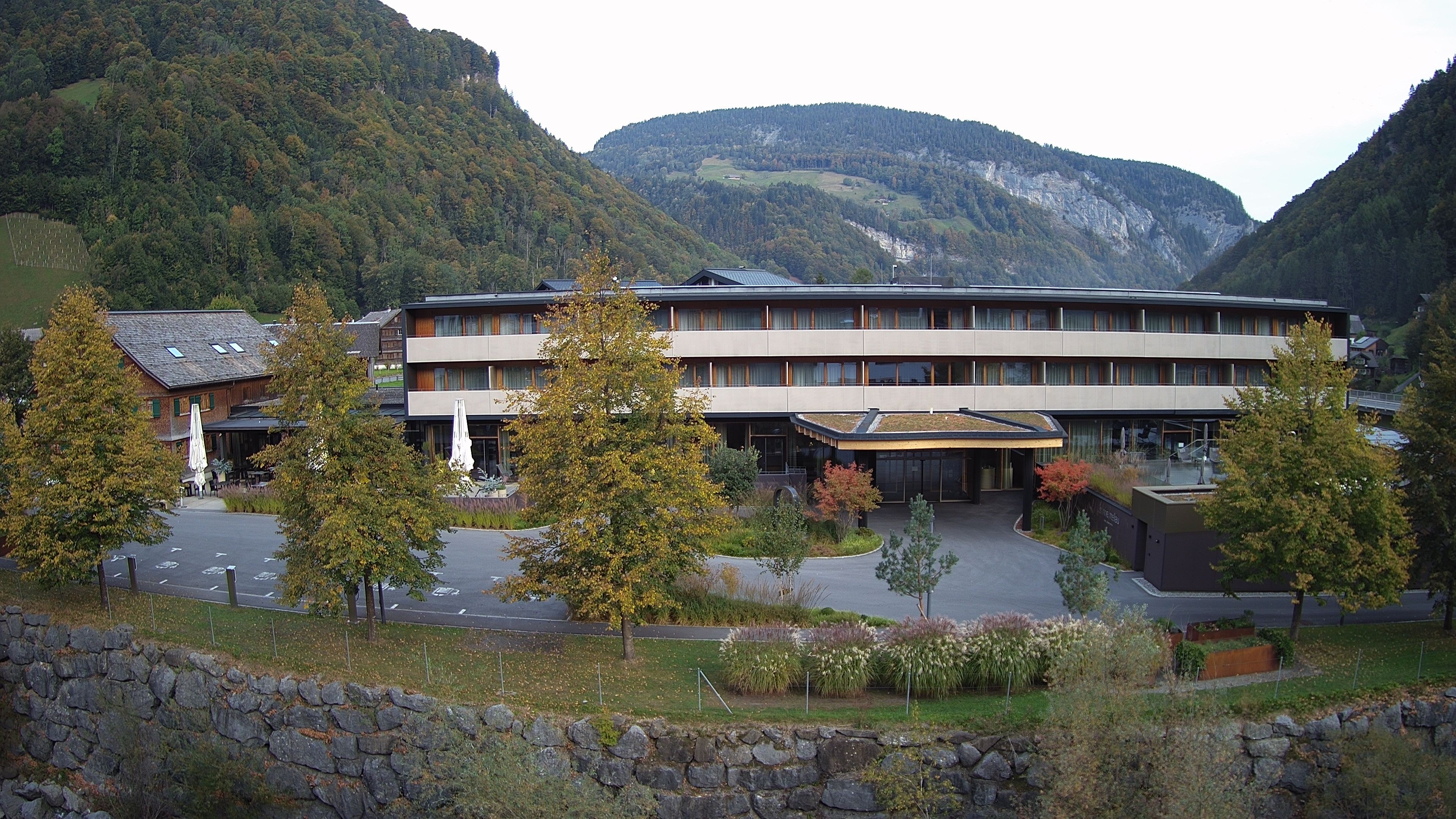 Archiv Foto Webcam Hotel Sonne in Mellau