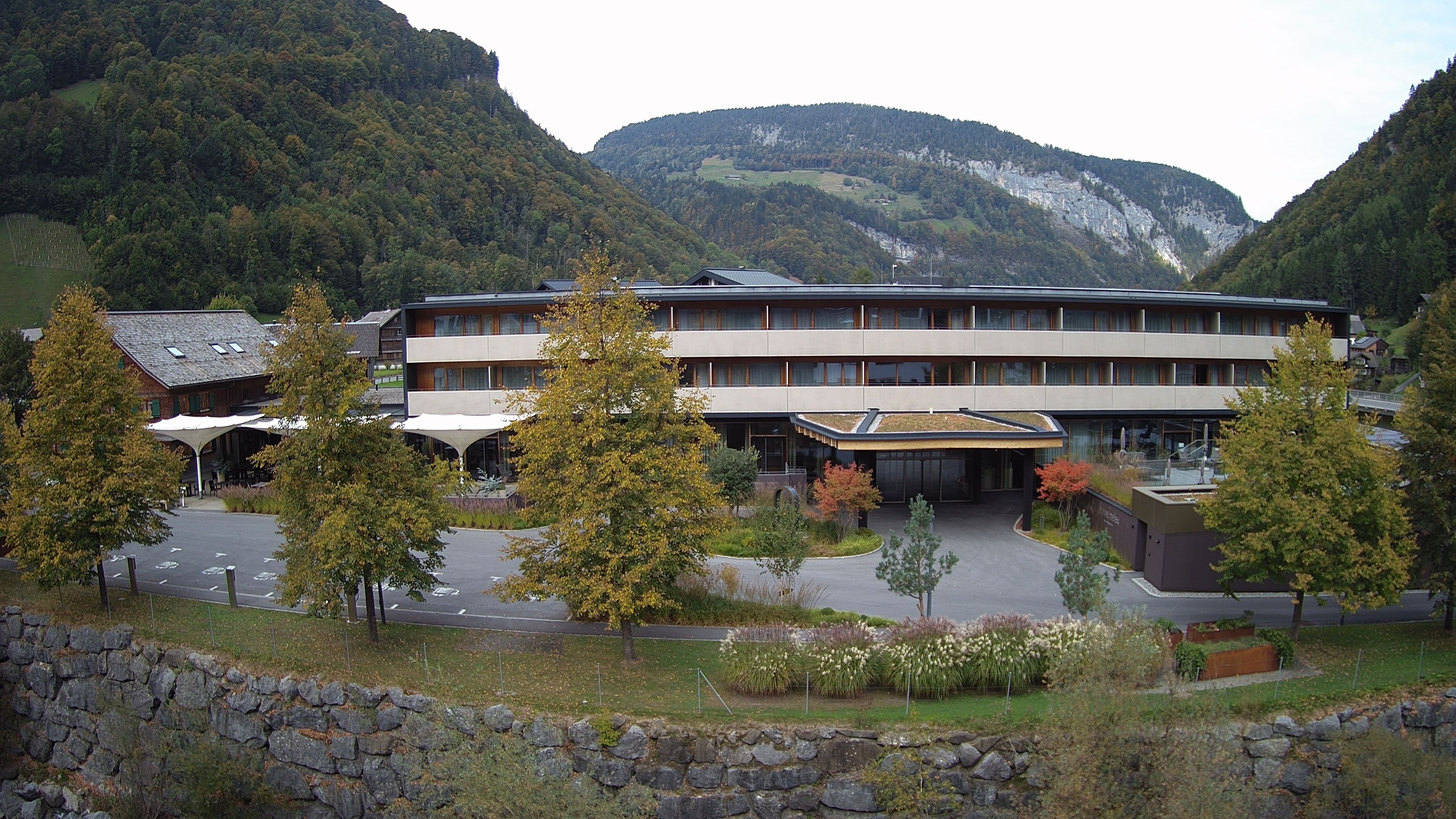 Archiv Foto Webcam Hotel Sonne in Mellau