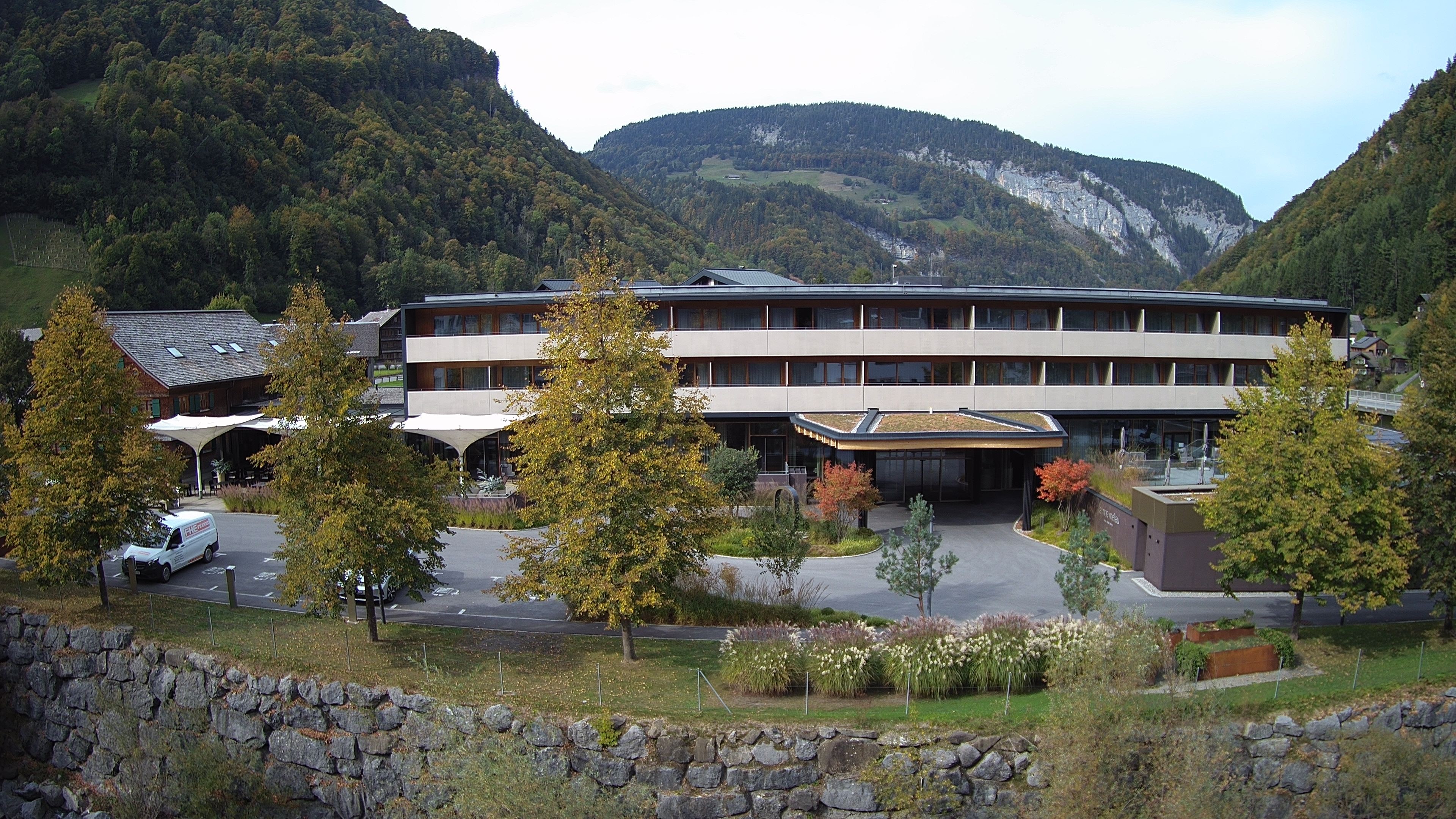 Archiv Foto Webcam Hotel Sonne in Mellau