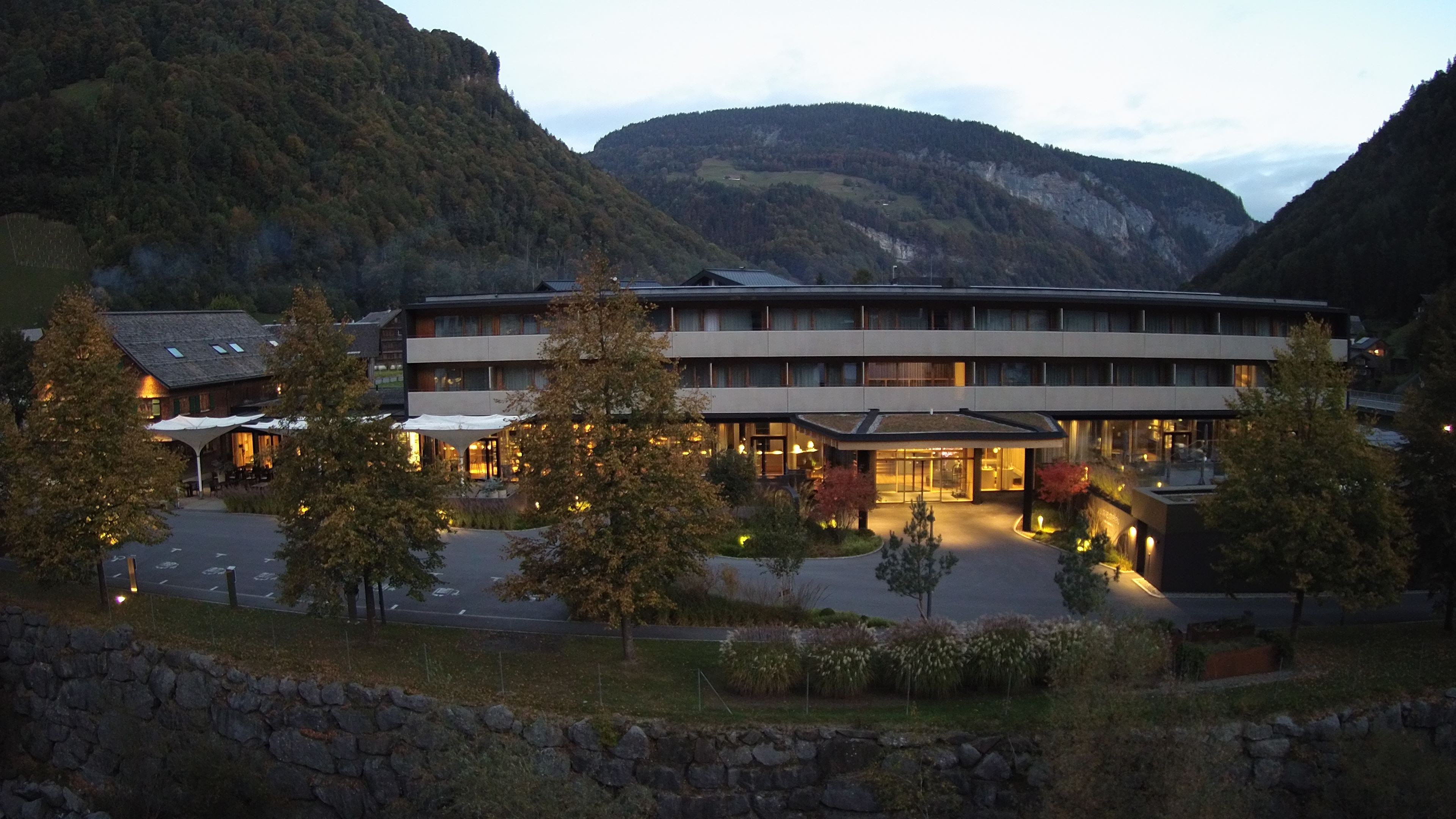 Archiv Foto Webcam Hotel Sonne in Mellau