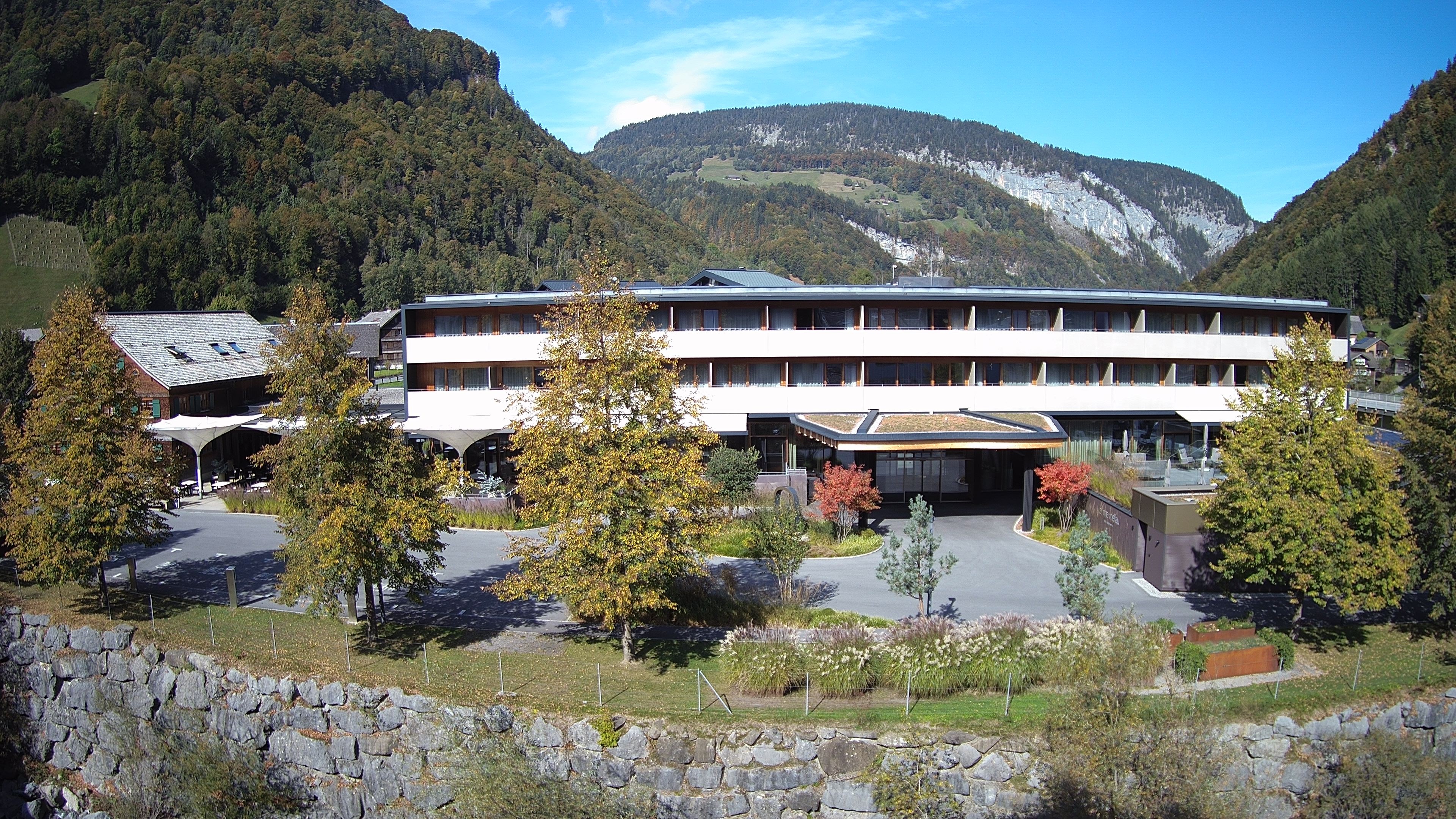 Archiv Foto Webcam Hotel Sonne in Mellau