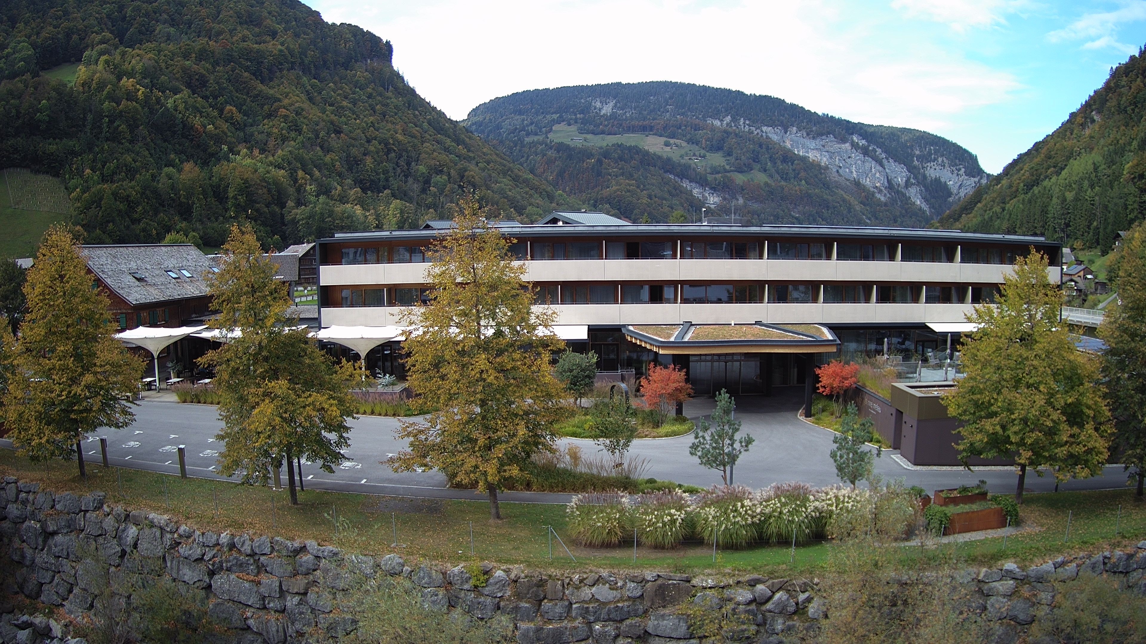 Archiv Foto Webcam Hotel Sonne in Mellau