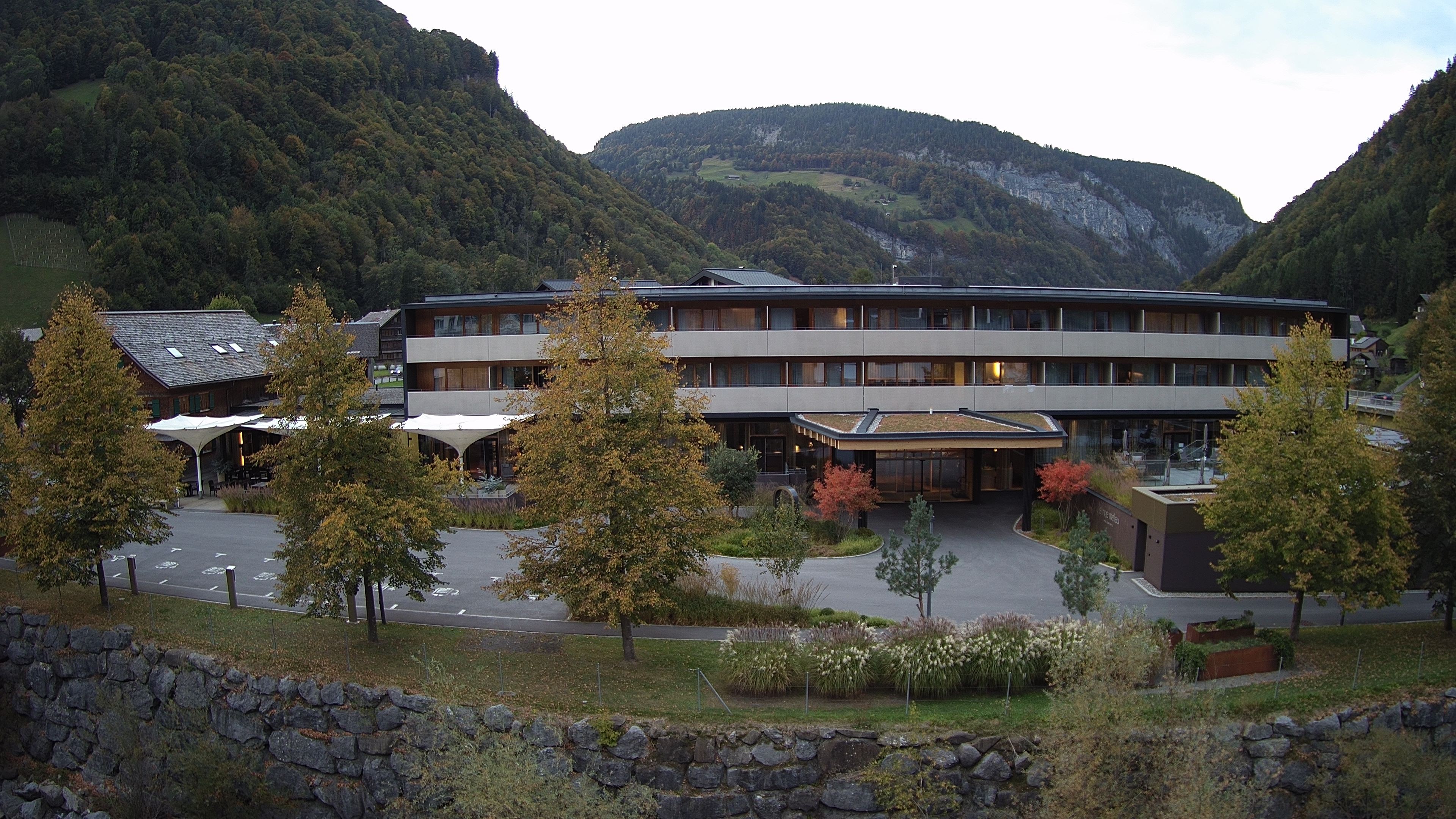 Archiv Foto Webcam Hotel Sonne in Mellau