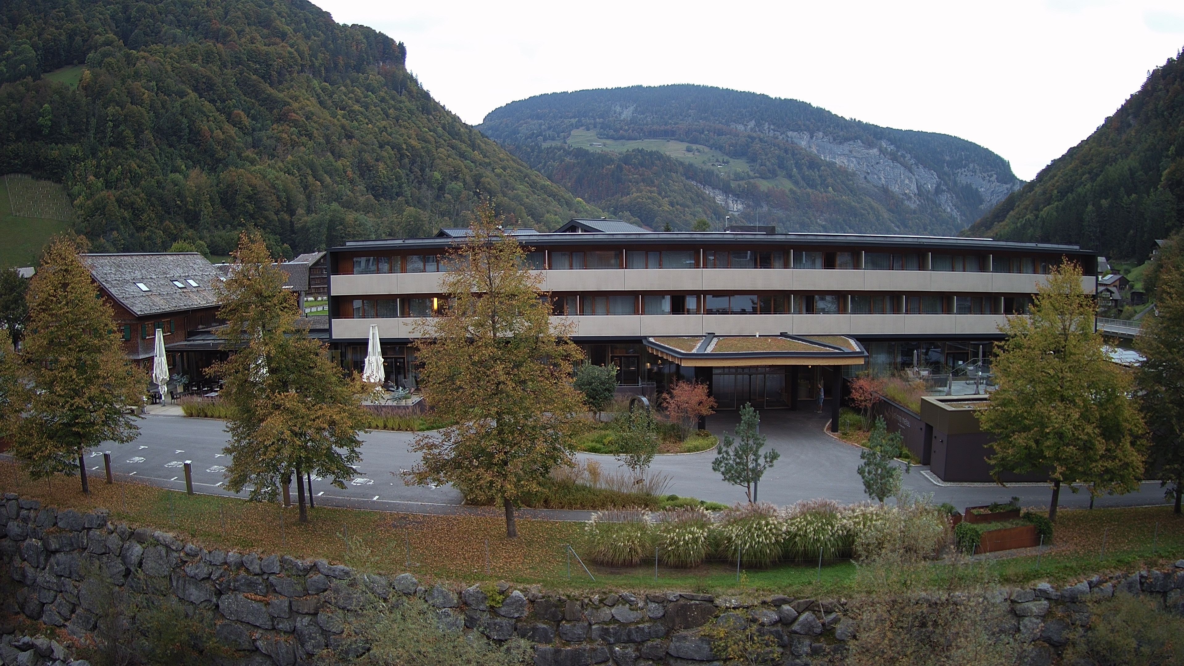 Archiv Foto Webcam Hotel Sonne in Mellau