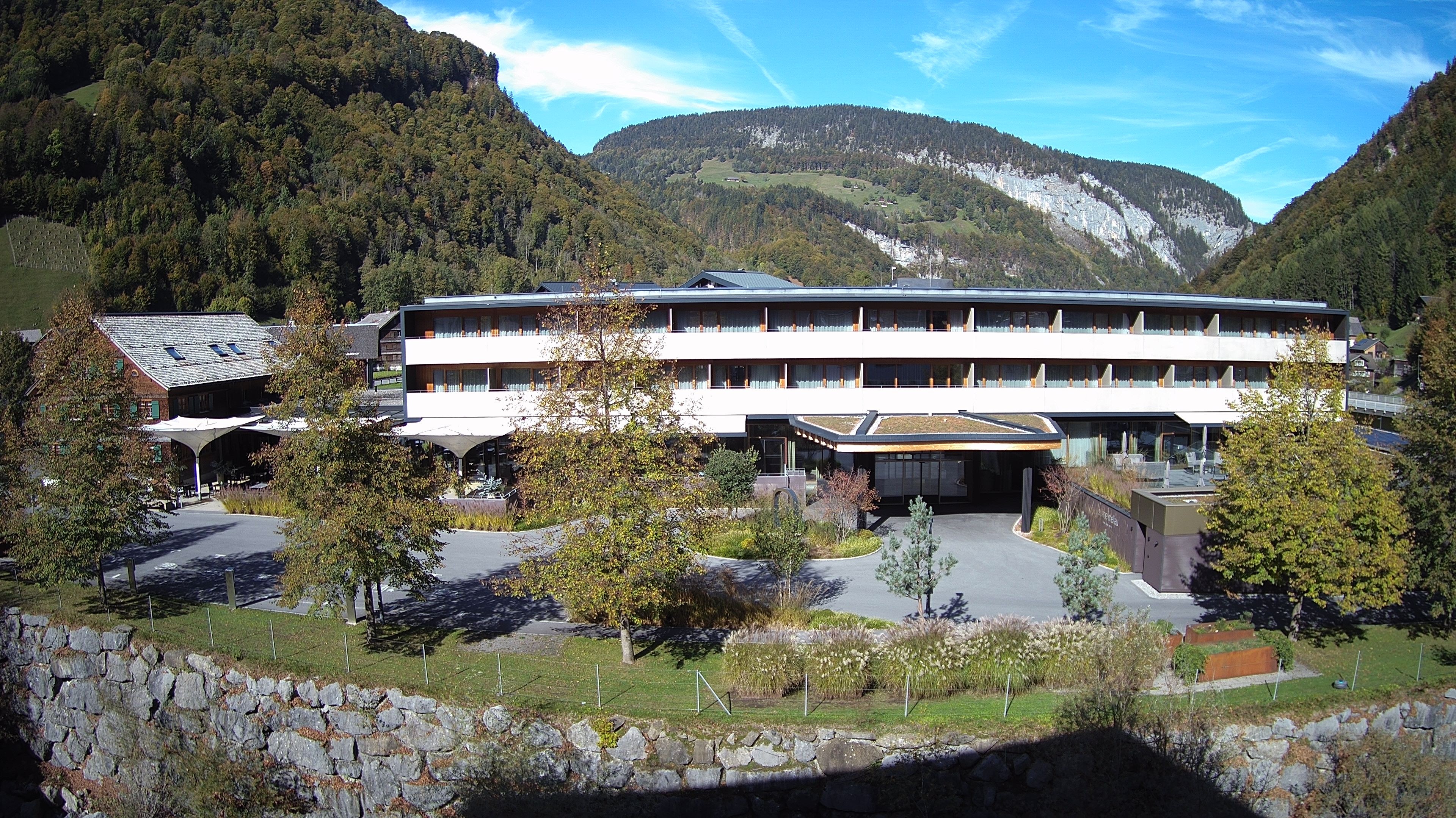 Archiv Foto Webcam Hotel Sonne in Mellau