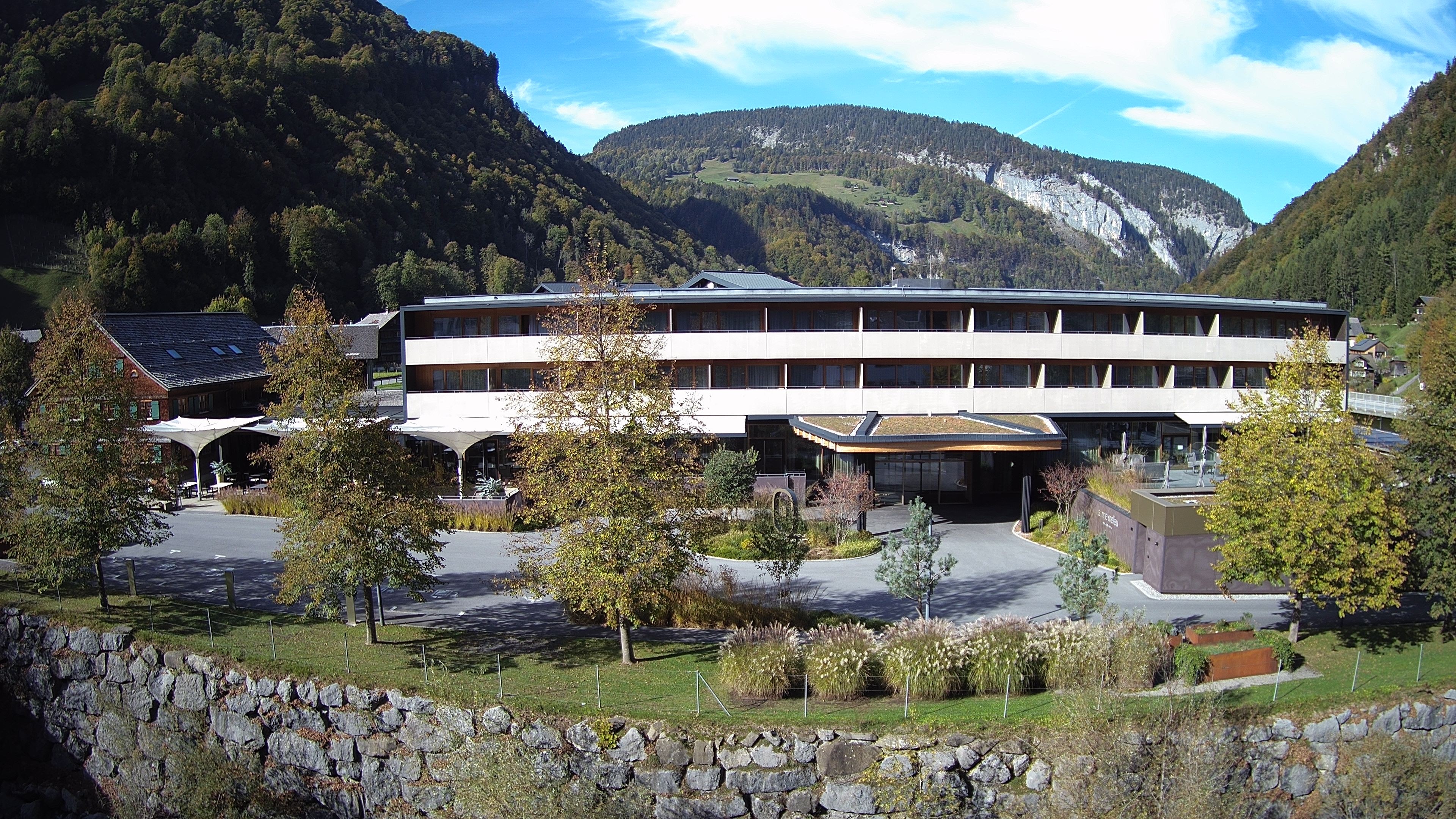 Archiv Foto Webcam Hotel Sonne in Mellau