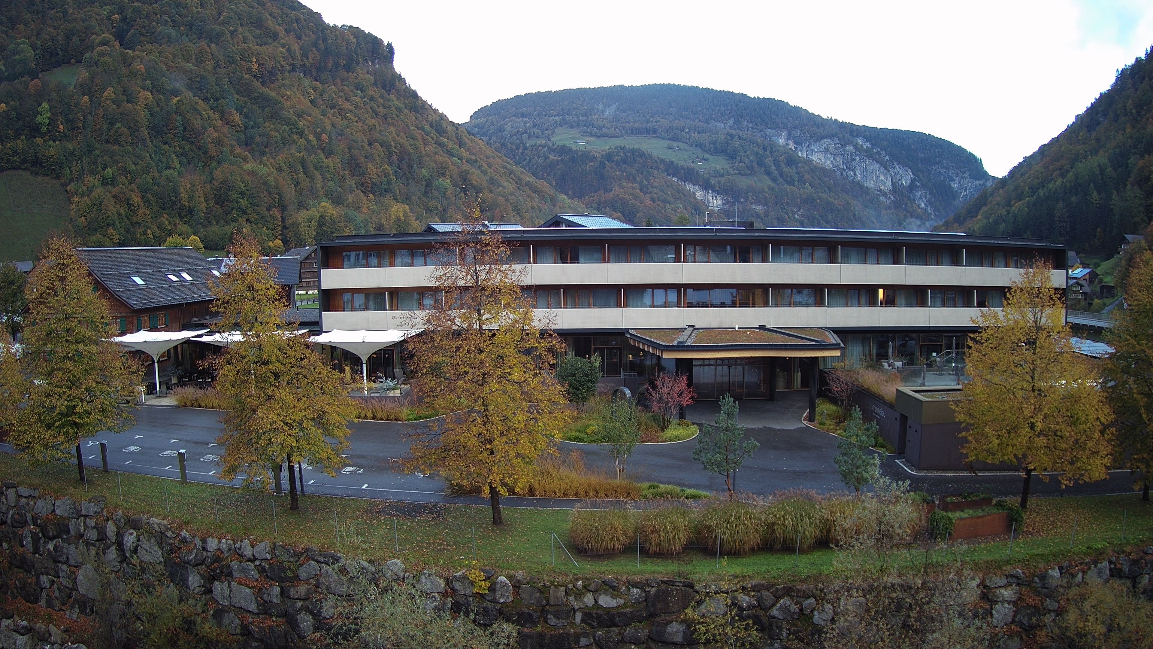 Archiv Foto Webcam Hotel Sonne in Mellau