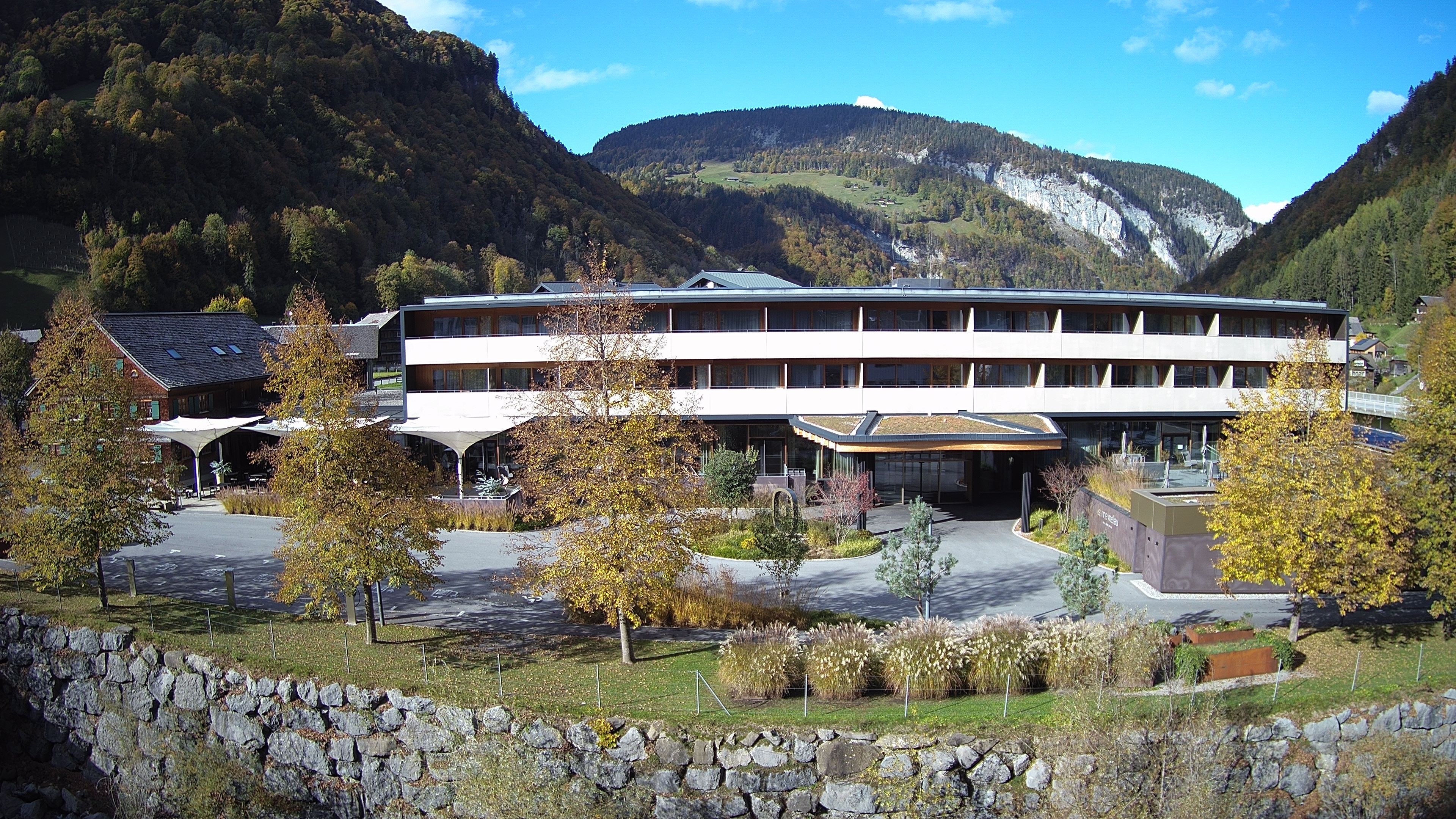 Archiv Foto Webcam Hotel Sonne in Mellau