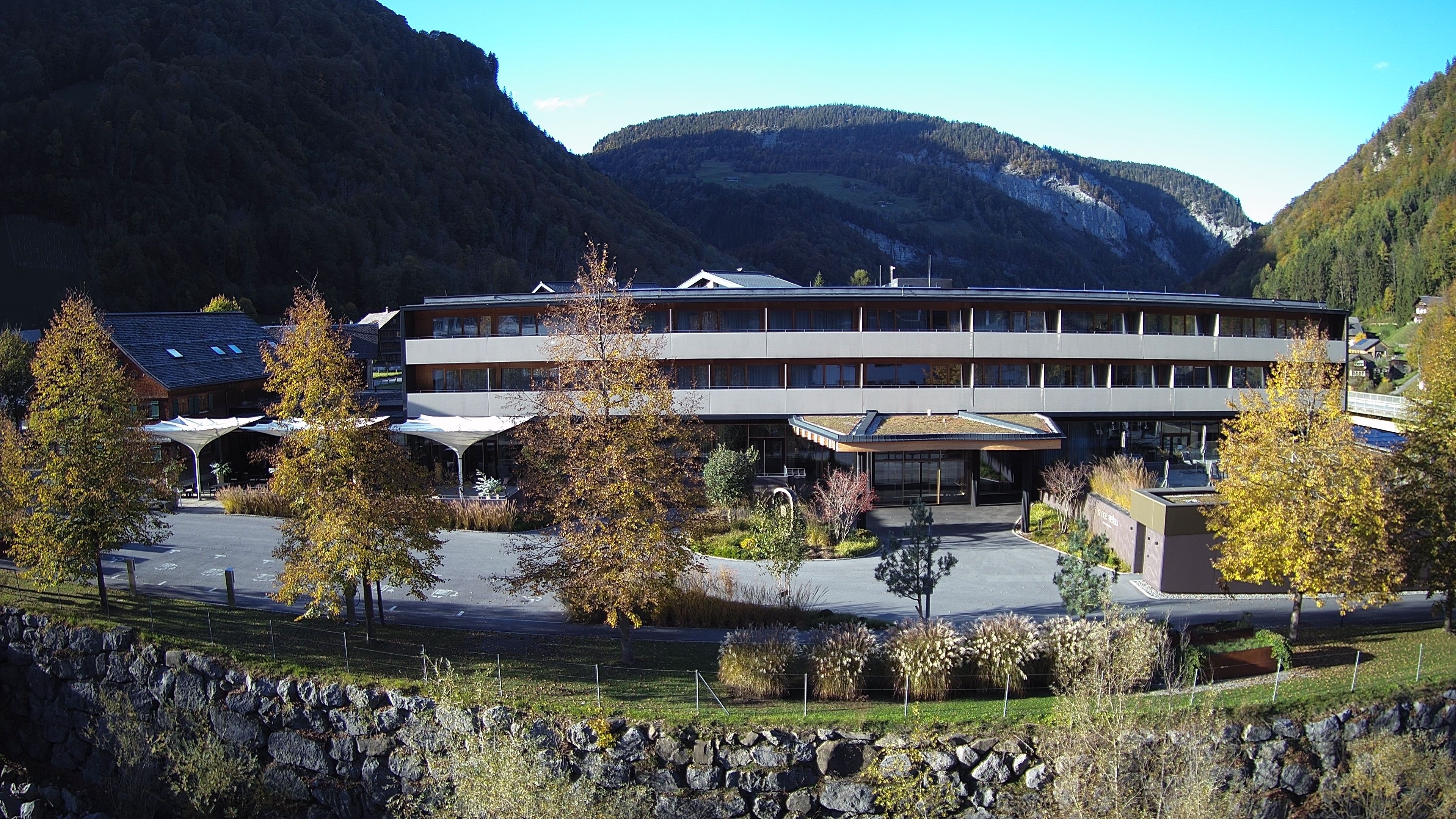 Archiv Foto Webcam Hotel Sonne in Mellau