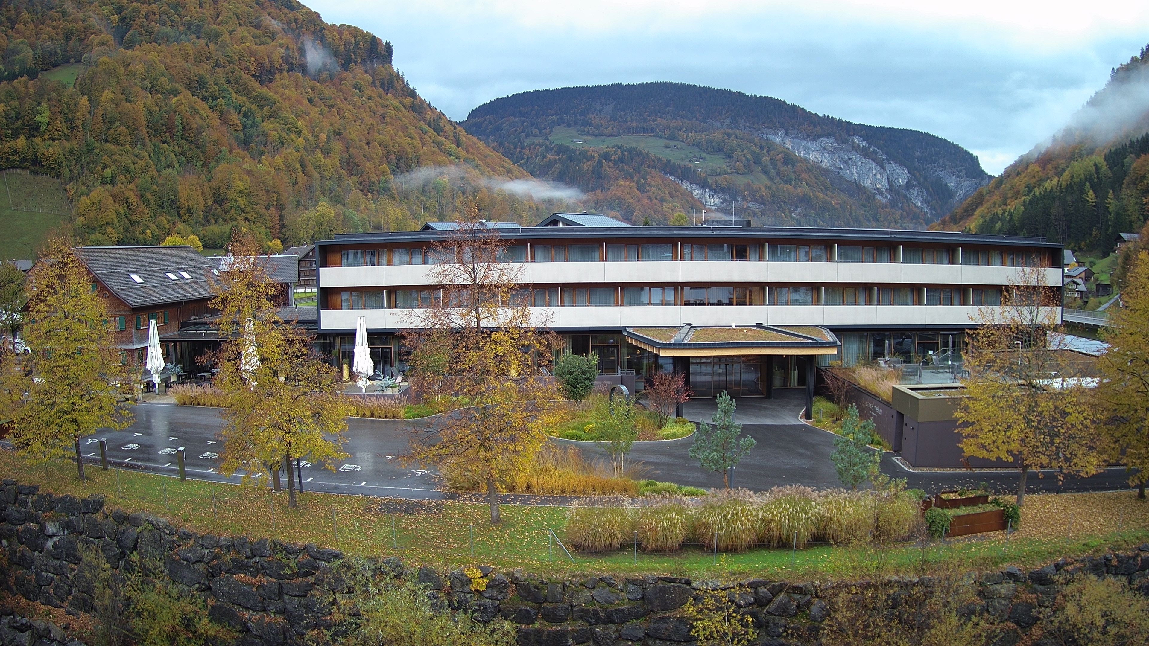 Archiv Foto Webcam Hotel Sonne in Mellau