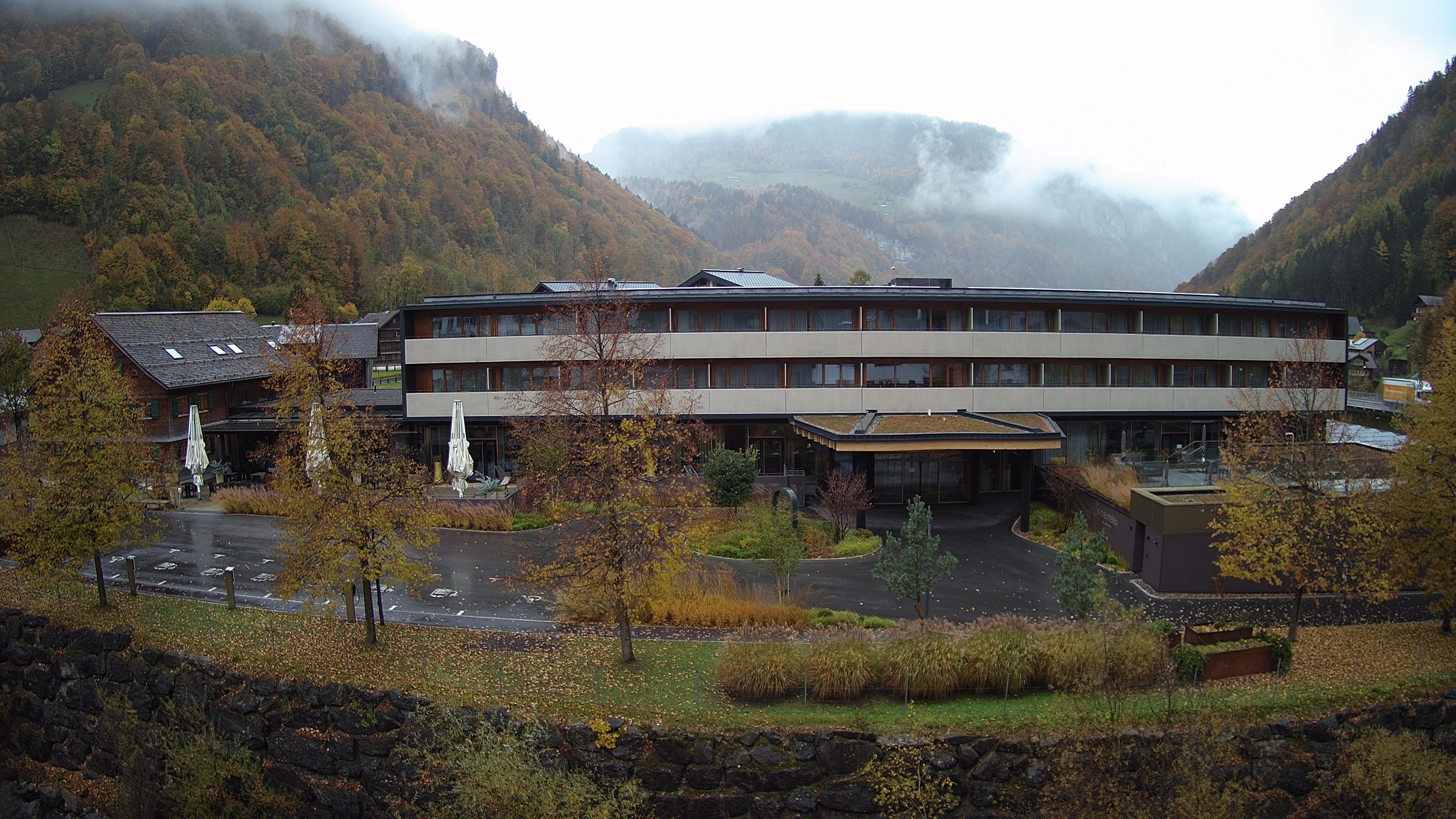 Archiv Foto Webcam Hotel Sonne in Mellau
