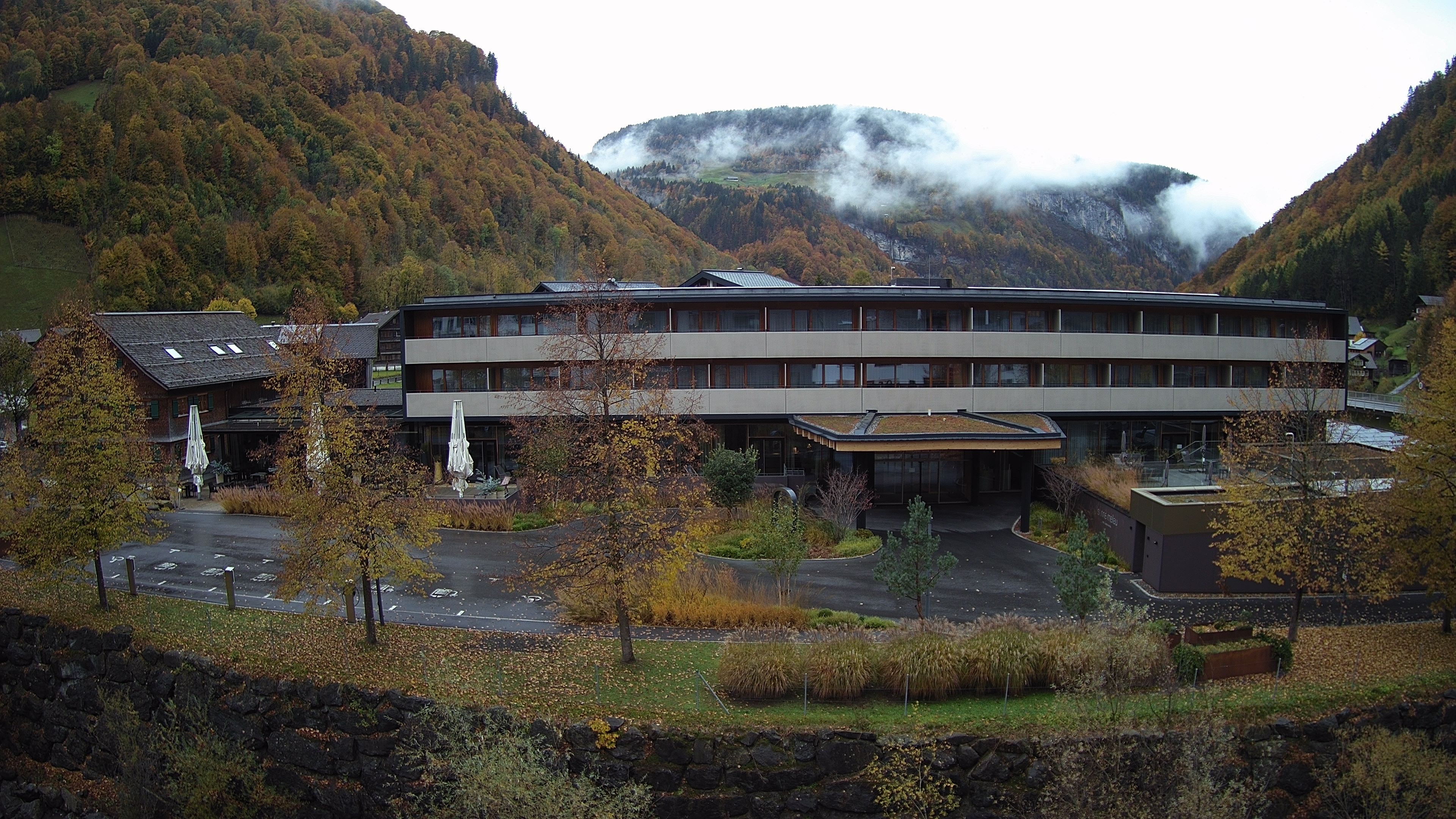 Archiv Foto Webcam Hotel Sonne in Mellau