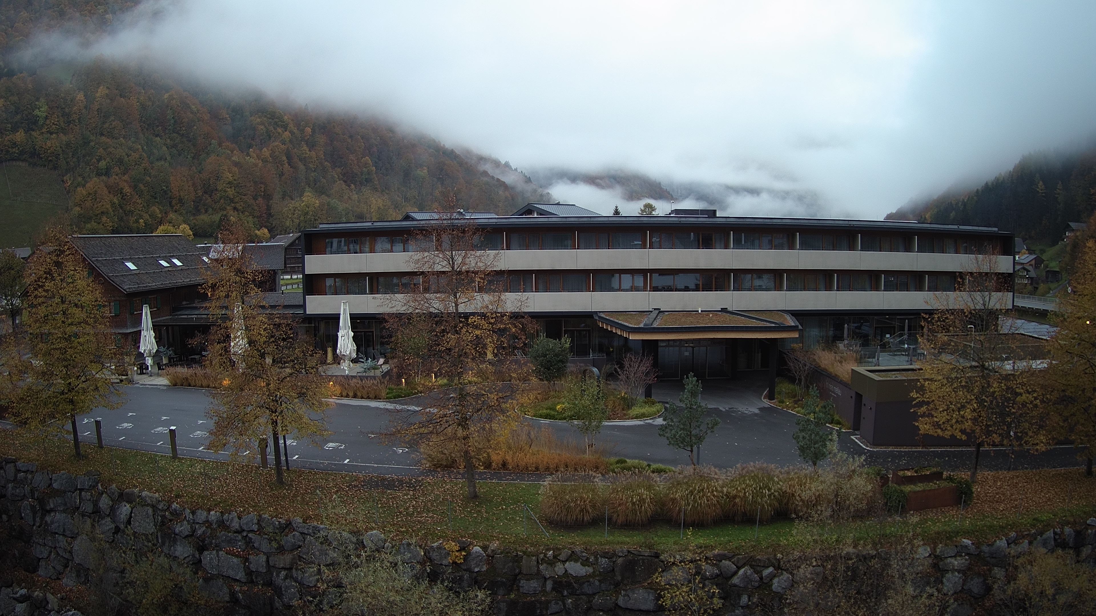 Archiv Foto Webcam Hotel Sonne in Mellau
