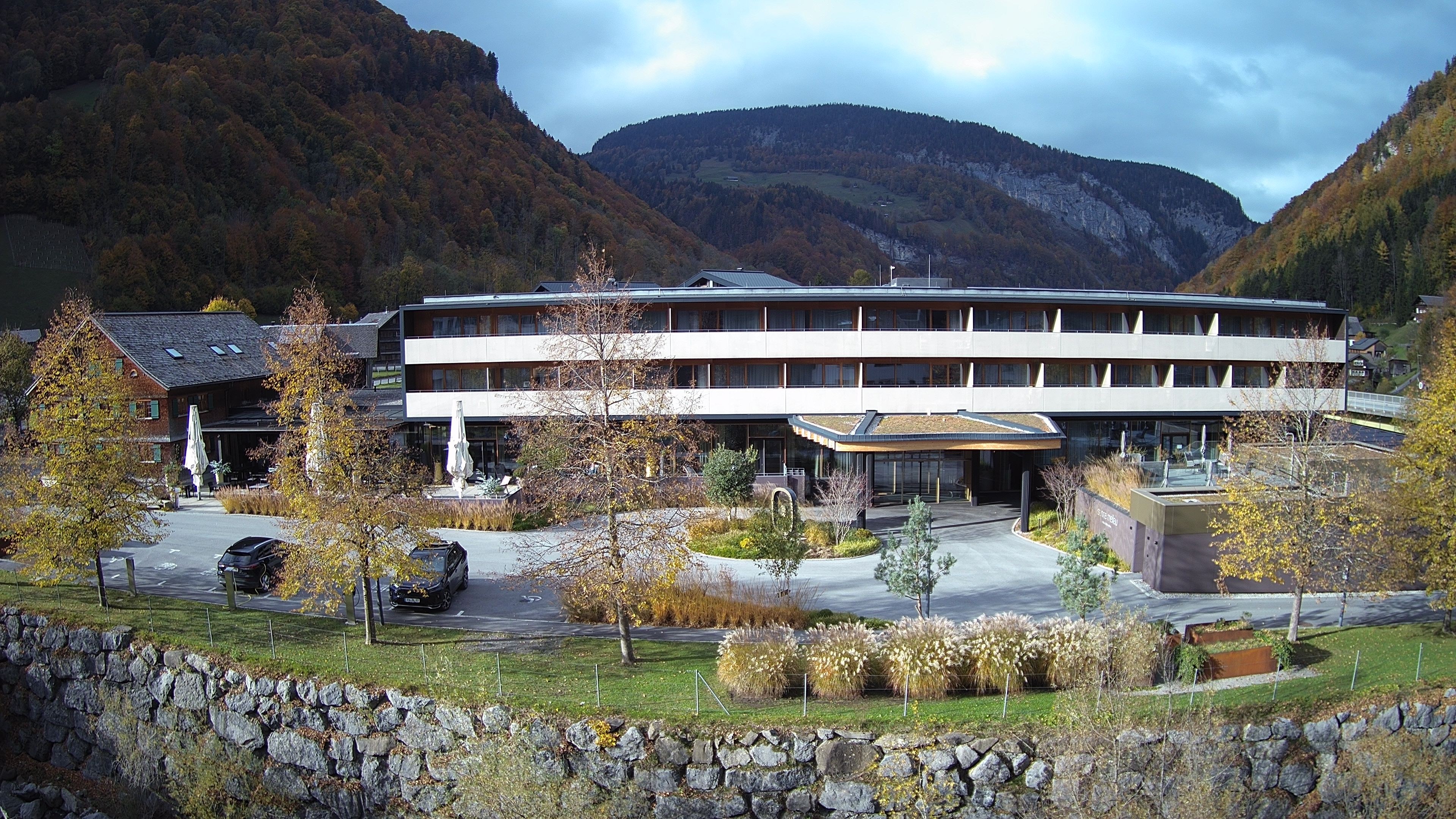 Archiv Foto Webcam Hotel Sonne in Mellau