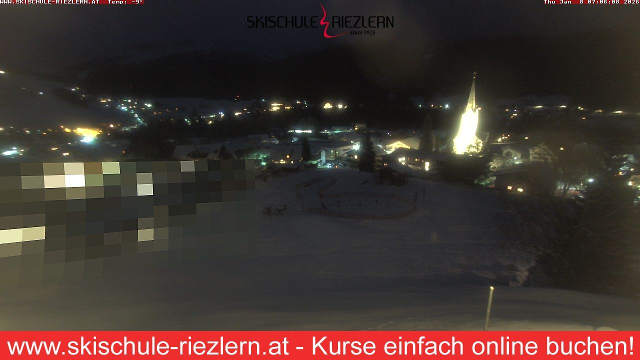 Archived image Webcam Riezlern / Vorarlberg