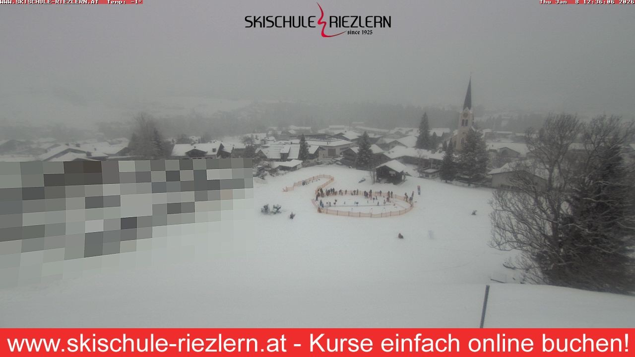 Archived image Webcam Riezlern / Vorarlberg