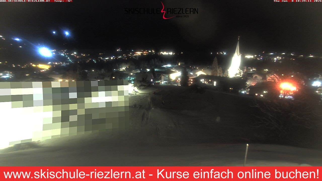 Archived image Webcam Riezlern / Vorarlberg