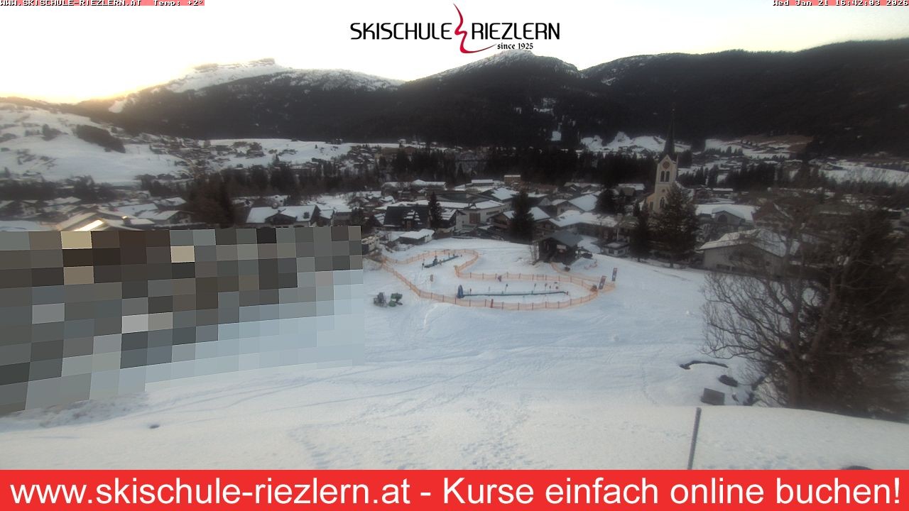 Archived image Webcam Riezlern / Vorarlberg
