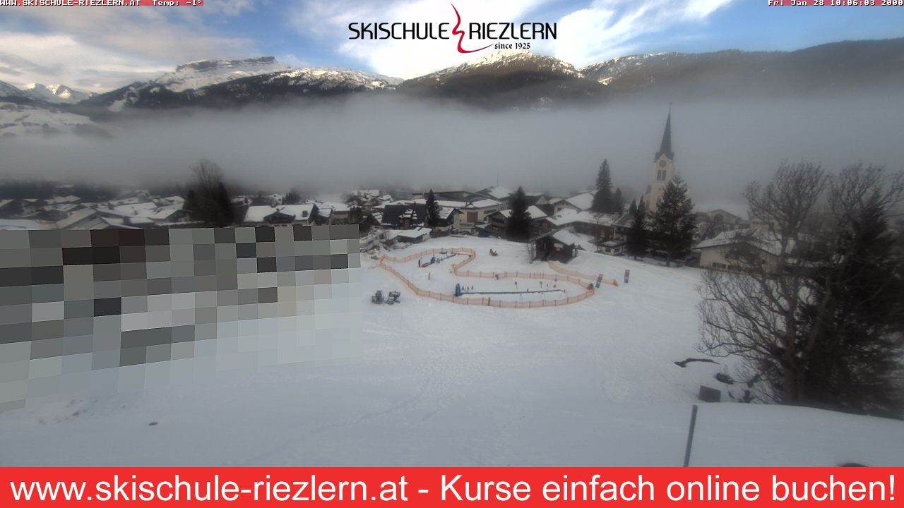 Archiv Foto Webcam Riezlern / Vorarlberg